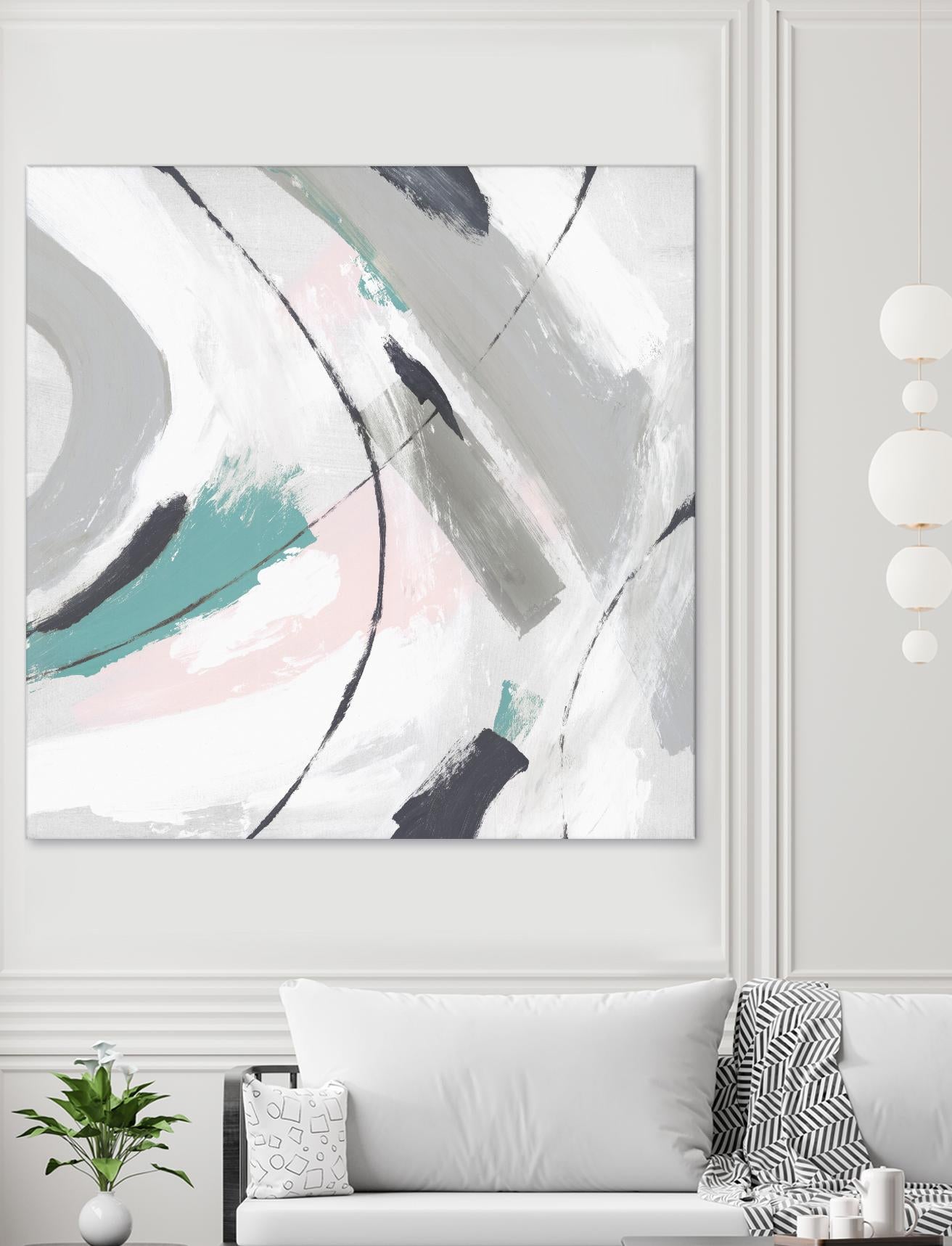 Neutre II by Isabelle Z on GIANT ART - grey abstract