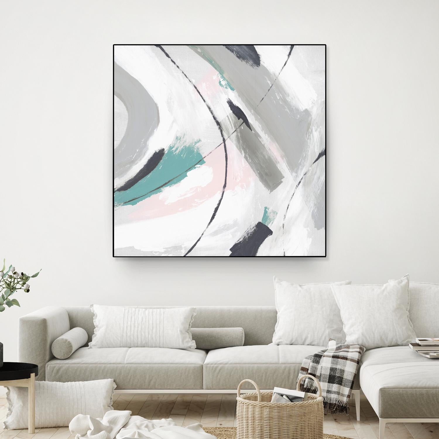 Neutre II by Isabelle Z on GIANT ART - grey abstract
