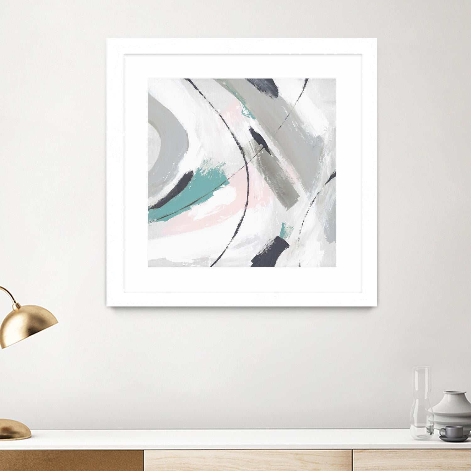 Neutre II by Isabelle Z on GIANT ART - grey abstract