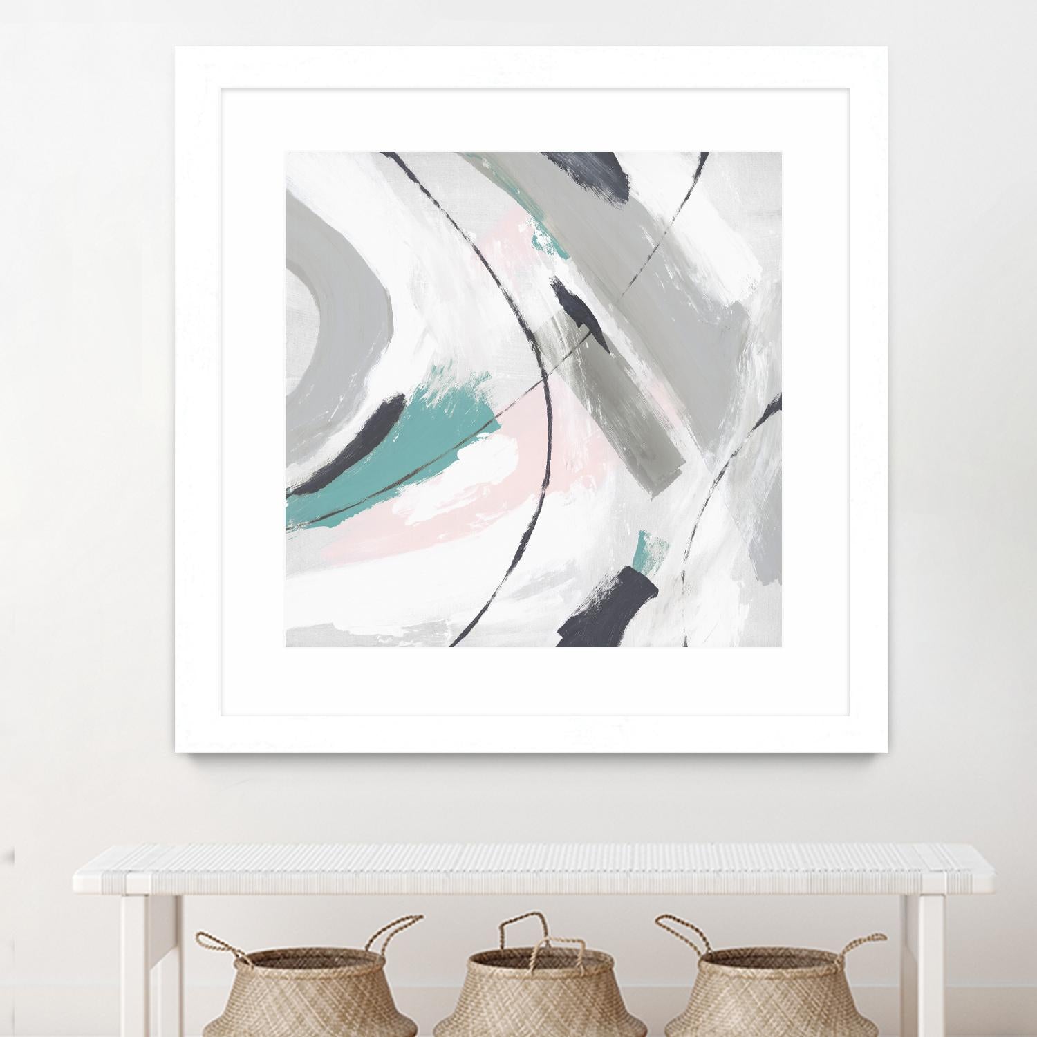 Neutre II by Isabelle Z on GIANT ART - grey abstract