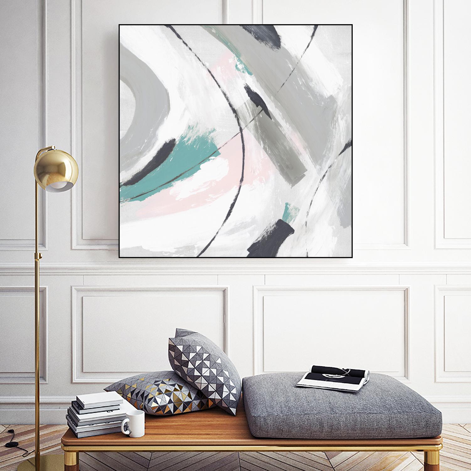 Neutre II by Isabelle Z on GIANT ART - grey abstract