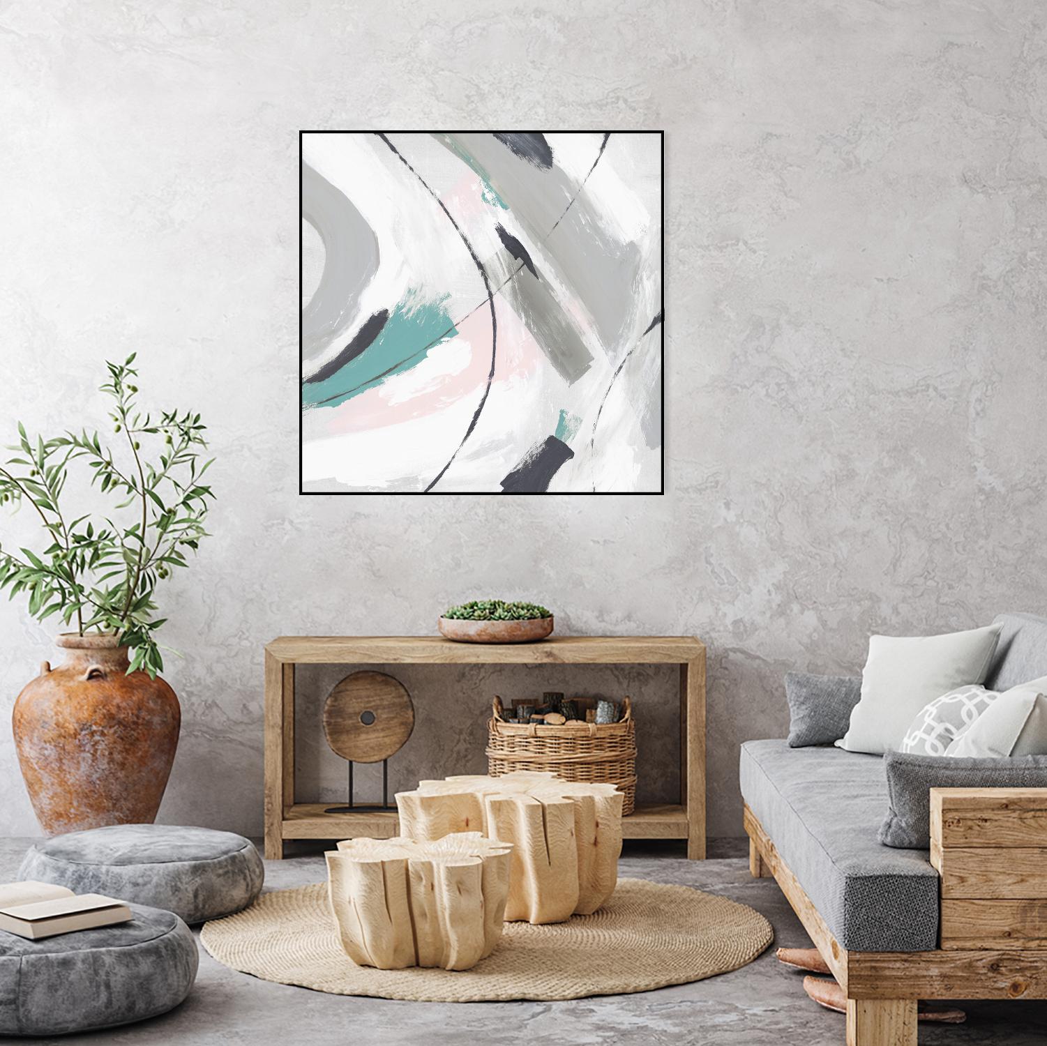 Neutre II by Isabelle Z on GIANT ART - grey abstract
