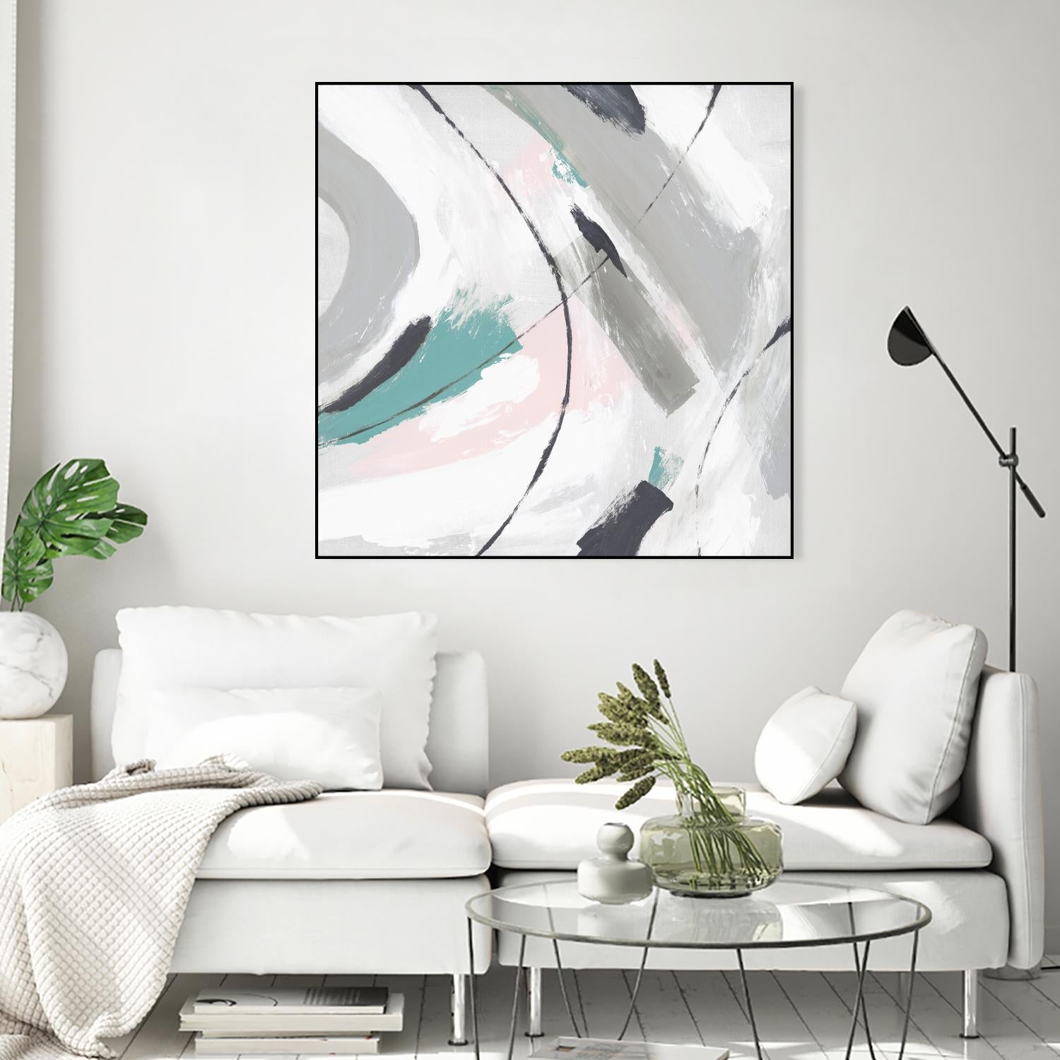 Neutre II by Isabelle Z on GIANT ART - grey abstract