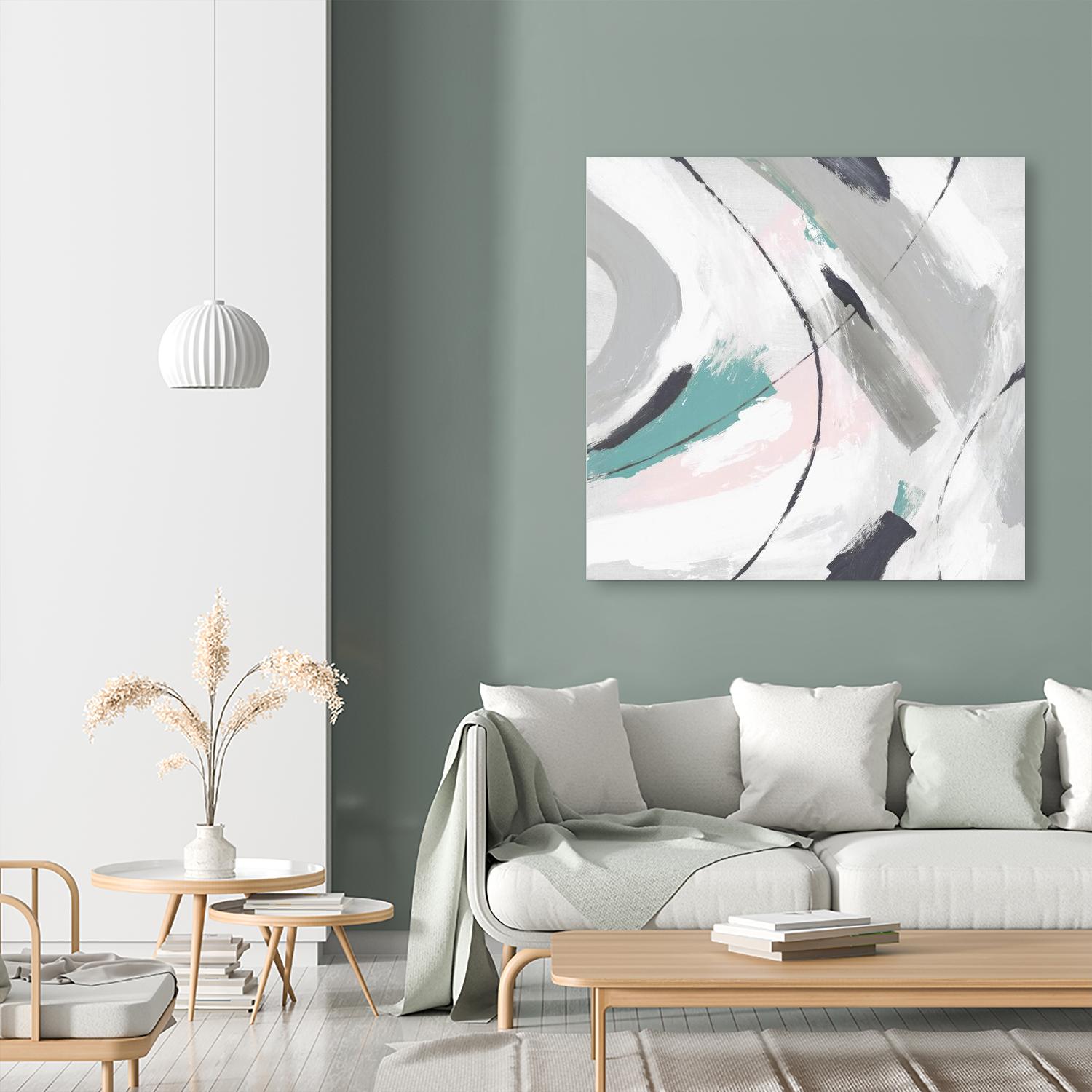 Neutre II by Isabelle Z on GIANT ART - grey abstract