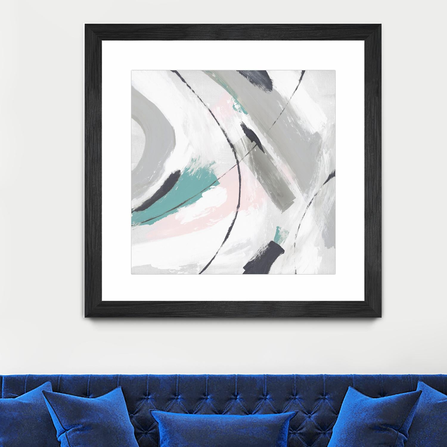 Neutre II by Isabelle Z on GIANT ART - grey abstract
