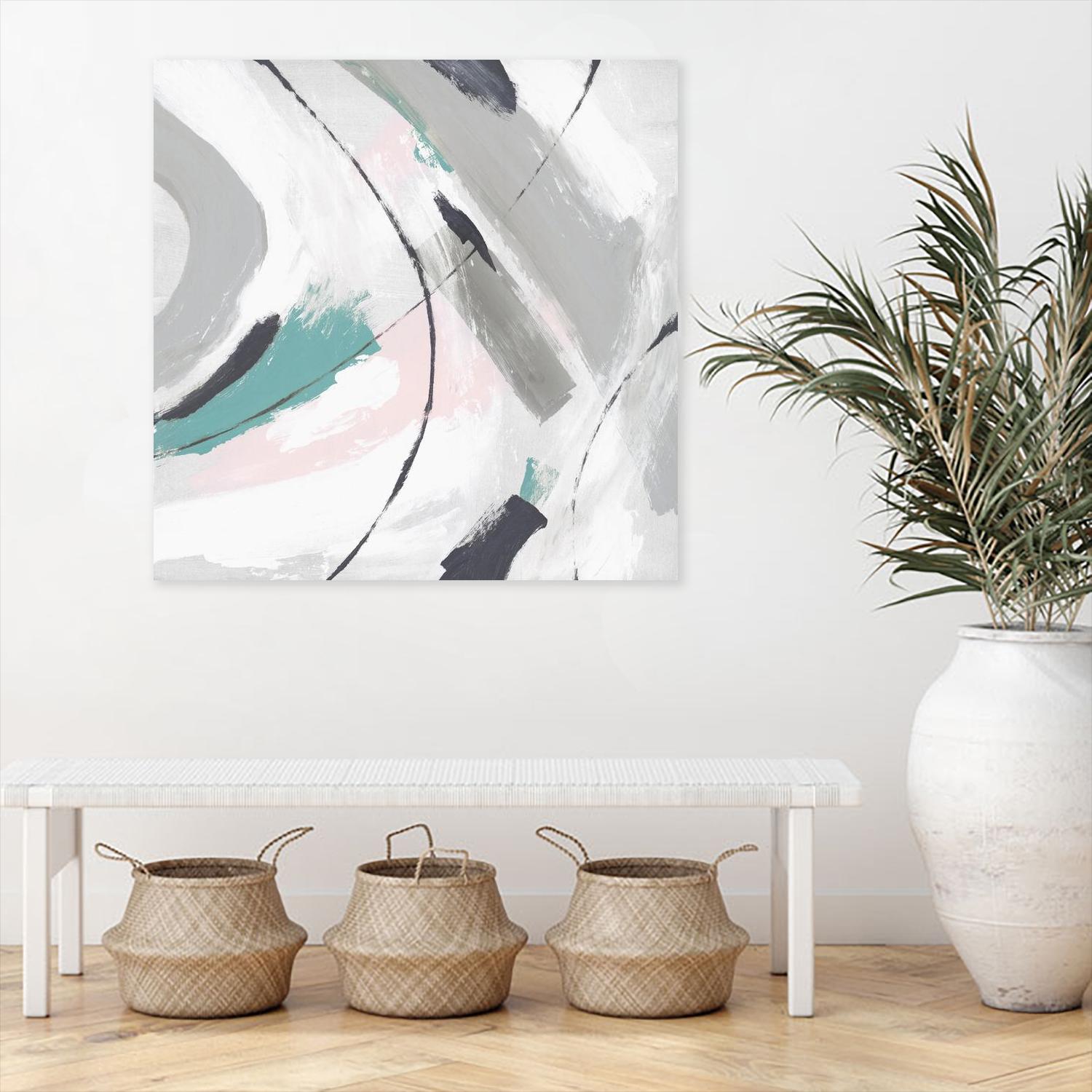 Neutre II by Isabelle Z on GIANT ART - grey abstract