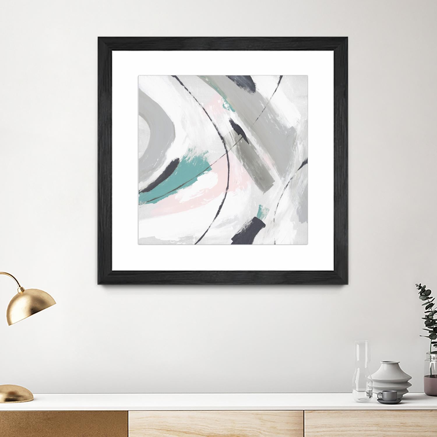 Neutre II by Isabelle Z on GIANT ART - grey abstract
