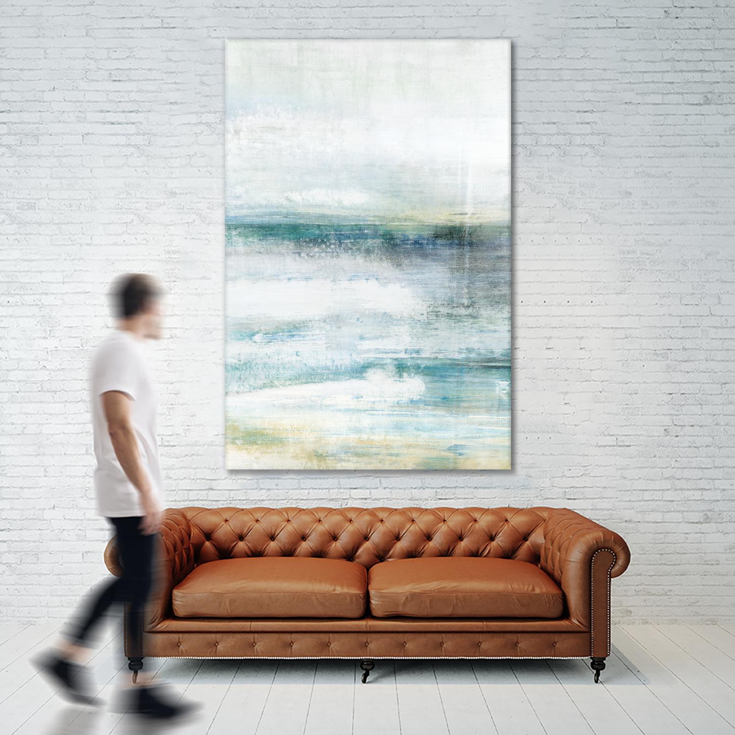 Waverly I by Isabelle Z on GIANT ART - green abstract