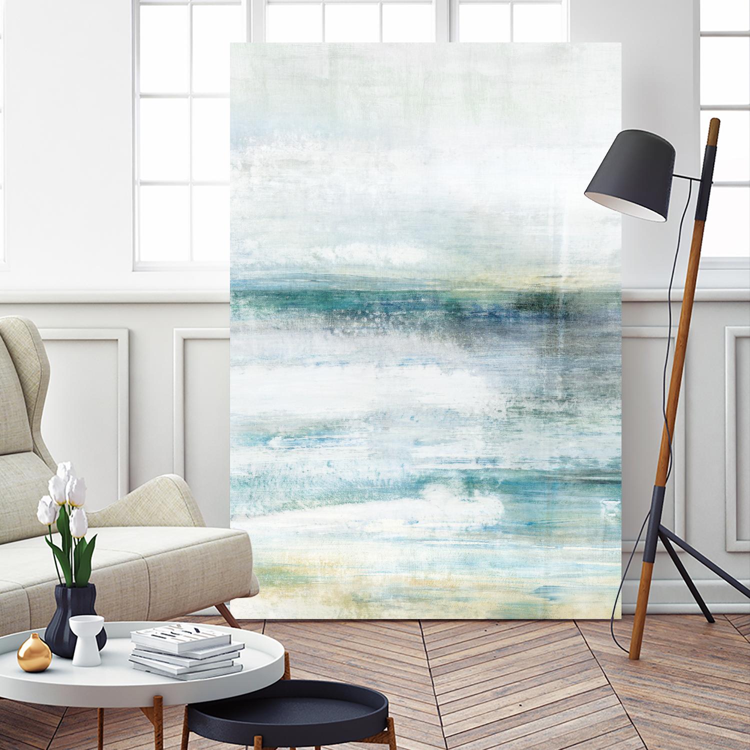 Waverly I by Isabelle Z on GIANT ART - green abstract