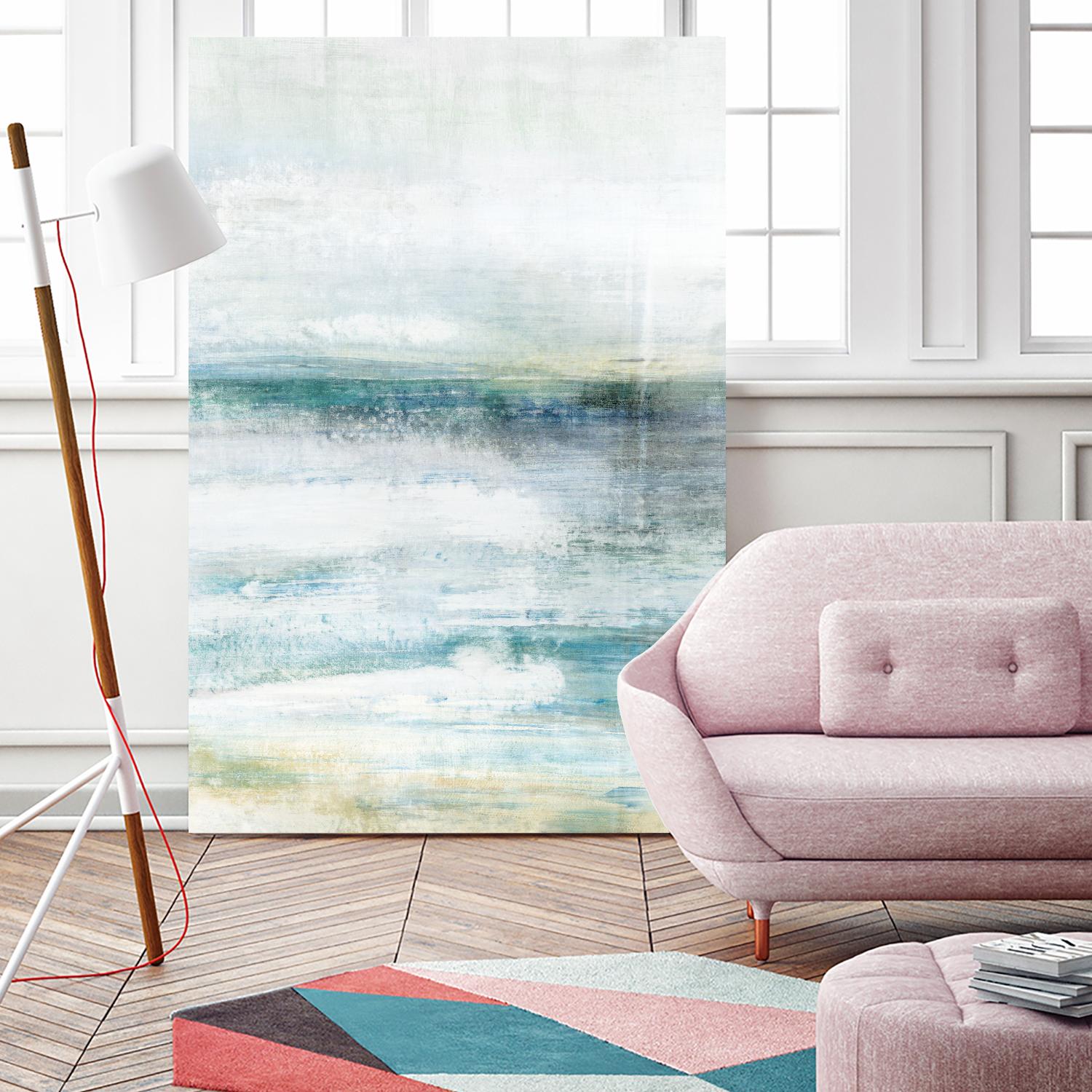 Waverly I by Isabelle Z on GIANT ART - green abstract