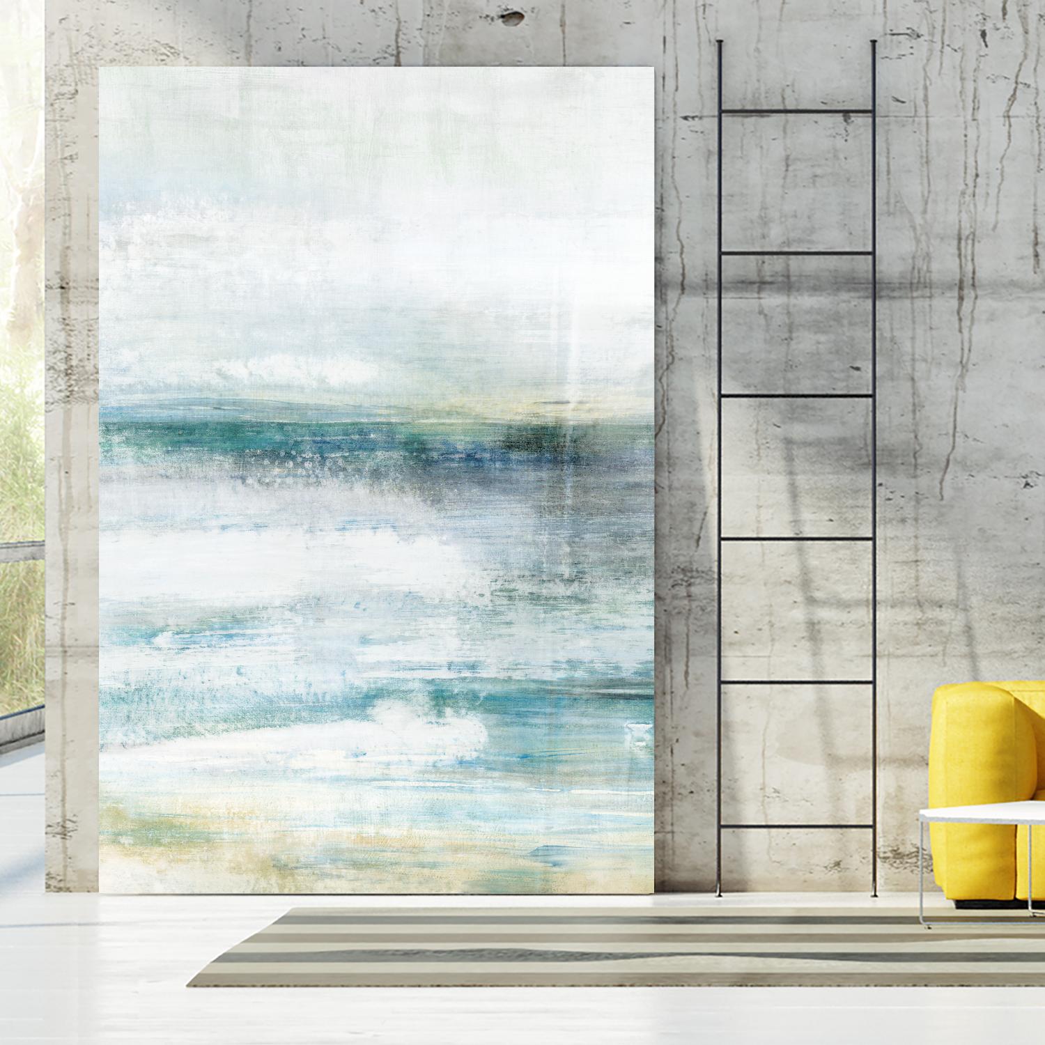 Waverly I by Isabelle Z on GIANT ART - green abstract