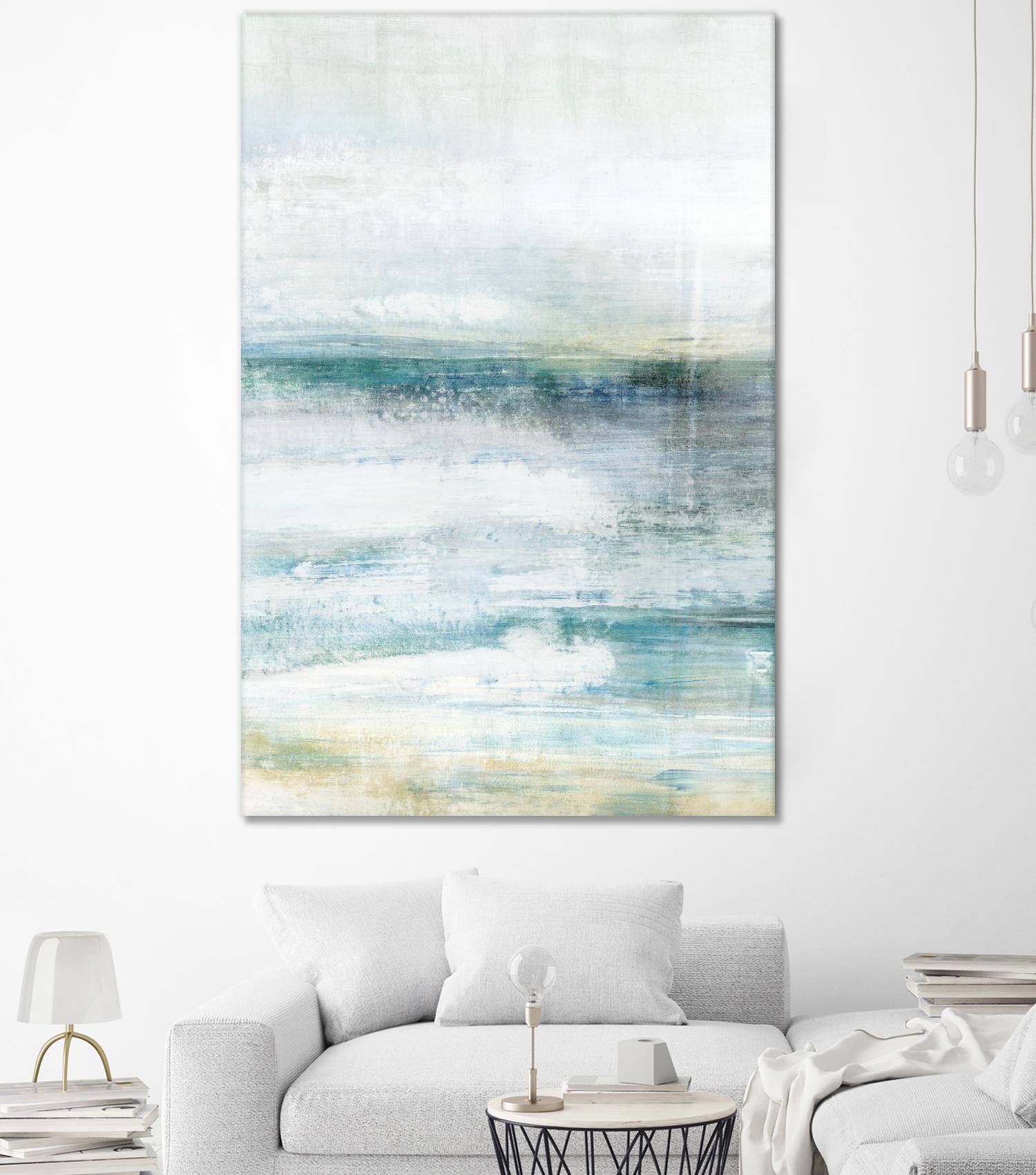 Waverly I by Isabelle Z on GIANT ART - green abstract