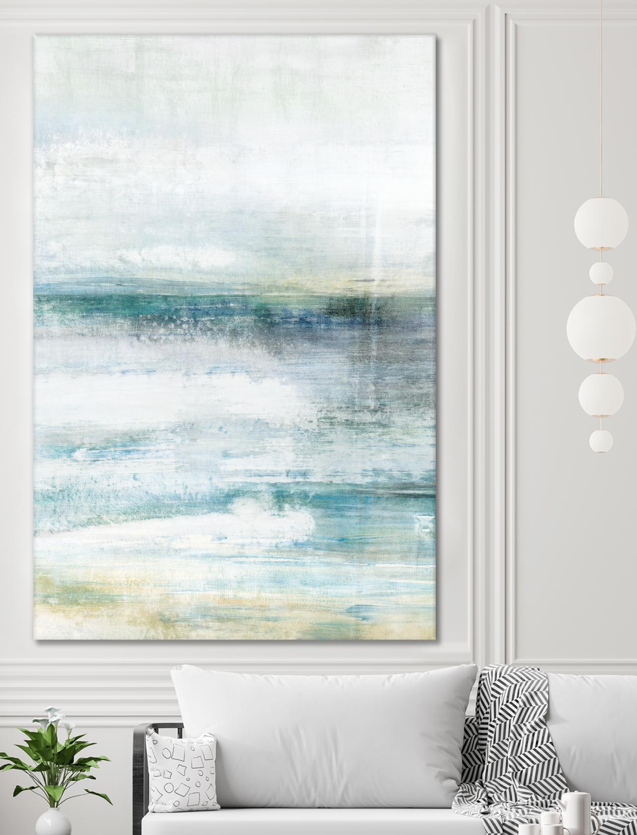 Waverly I by Isabelle Z on GIANT ART - green abstract