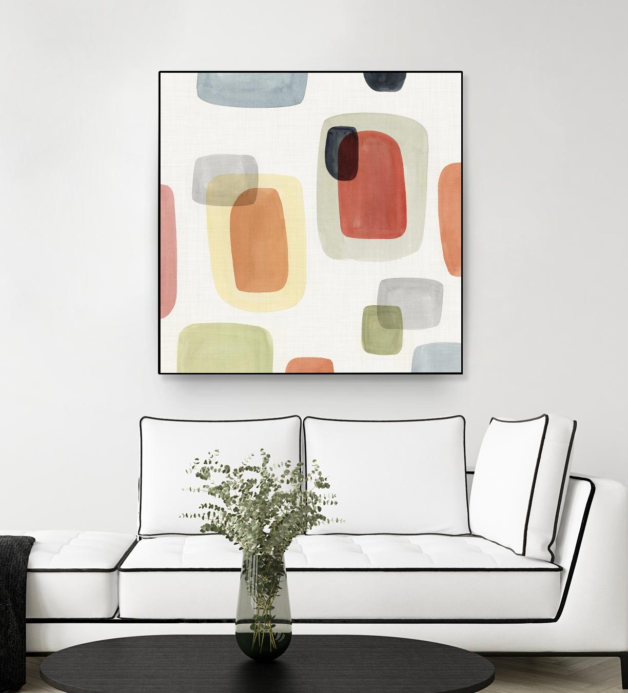Commerce I by Isabelle Z on GIANT ART - orange abstract