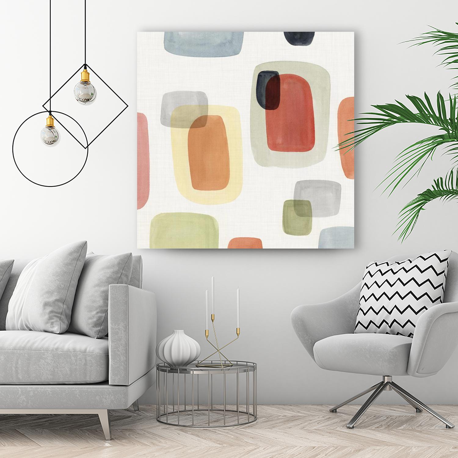Commerce I by Isabelle Z on GIANT ART - orange abstract