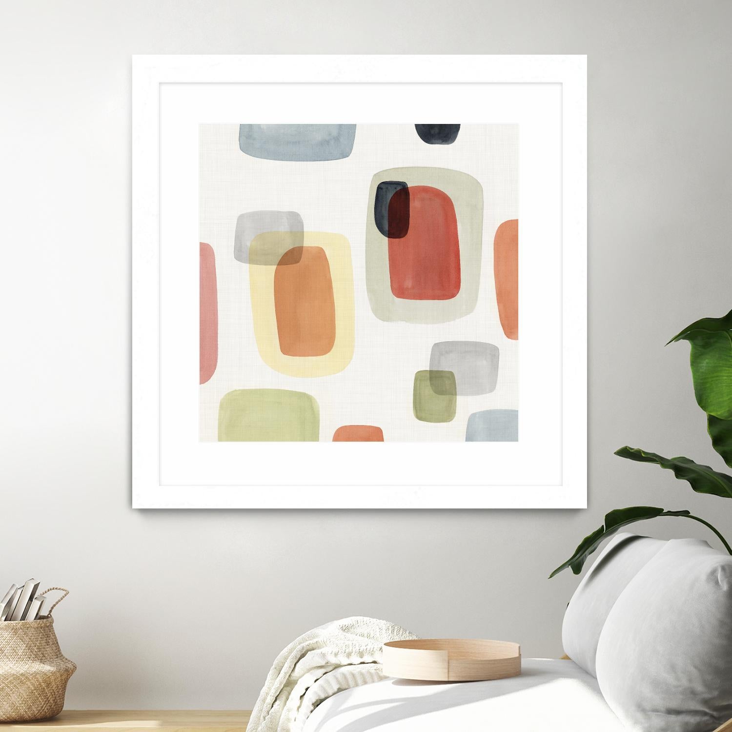 Commerce I by Isabelle Z on GIANT ART - orange abstract