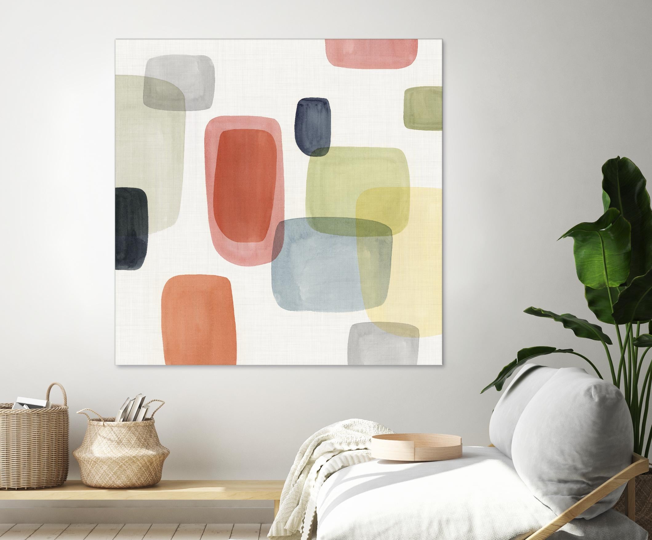 Commerce II by Isabelle Z on GIANT ART - red abstract