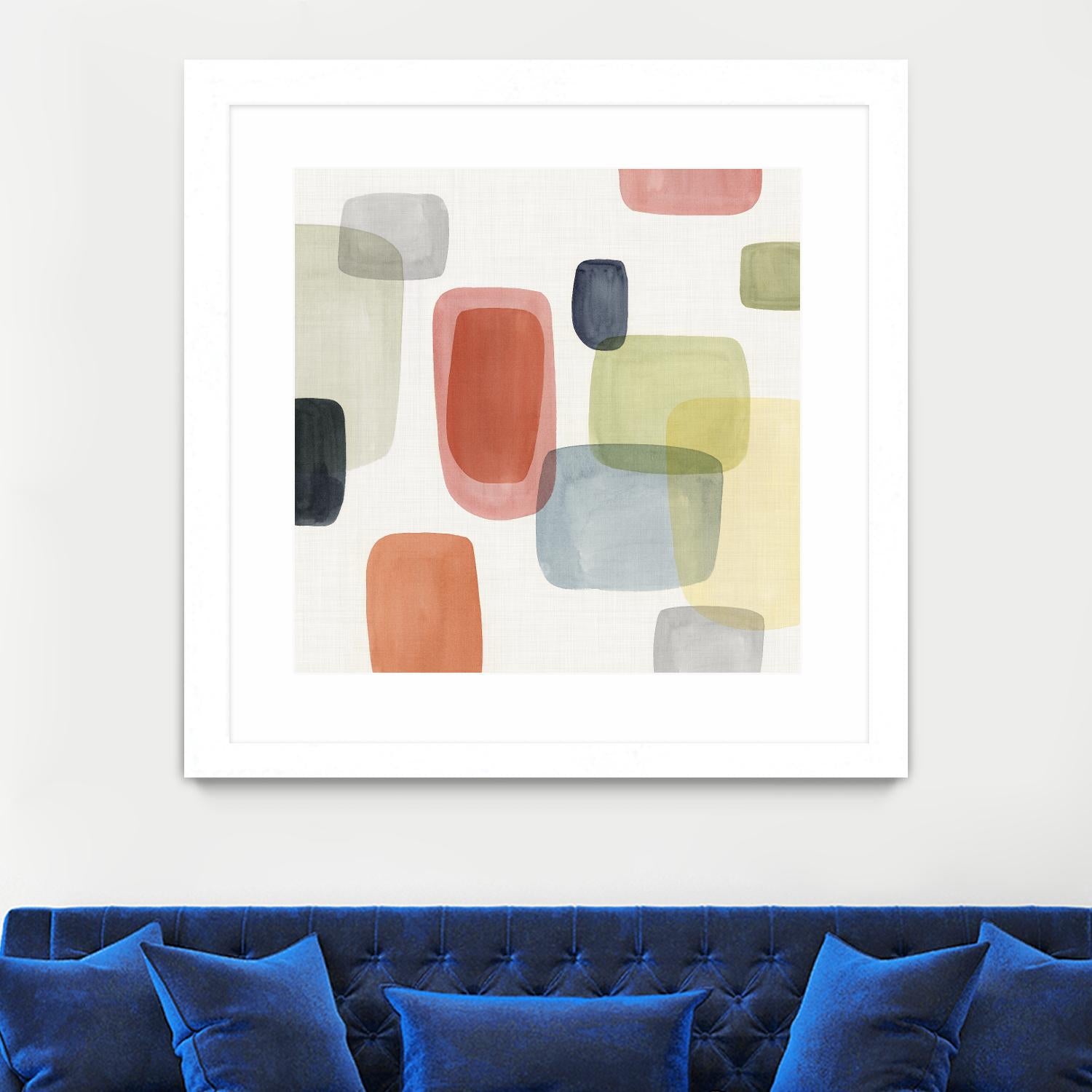 Commerce II by Isabelle Z on GIANT ART - red abstract