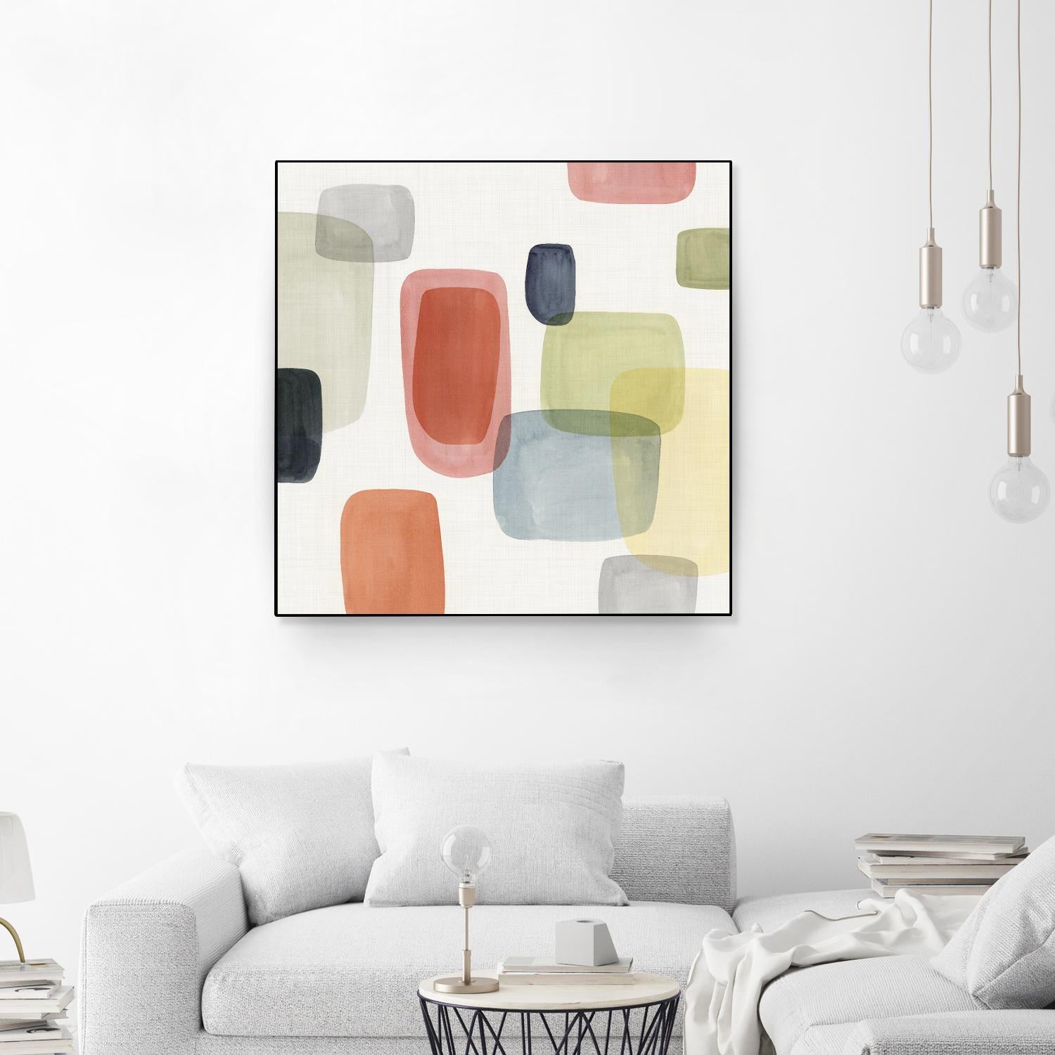 Commerce II by Isabelle Z on GIANT ART - red abstract