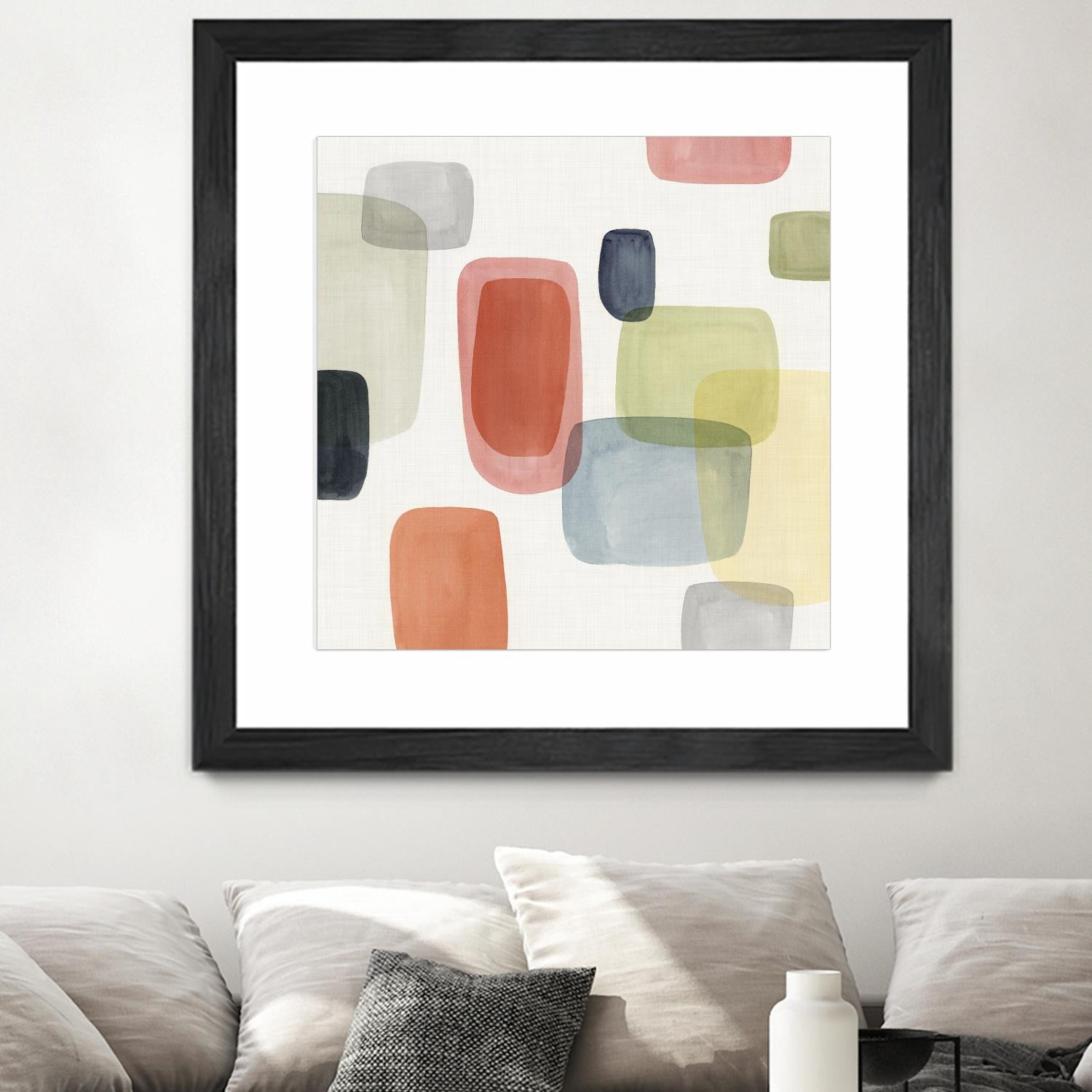 Commerce II by Isabelle Z on GIANT ART - red abstract