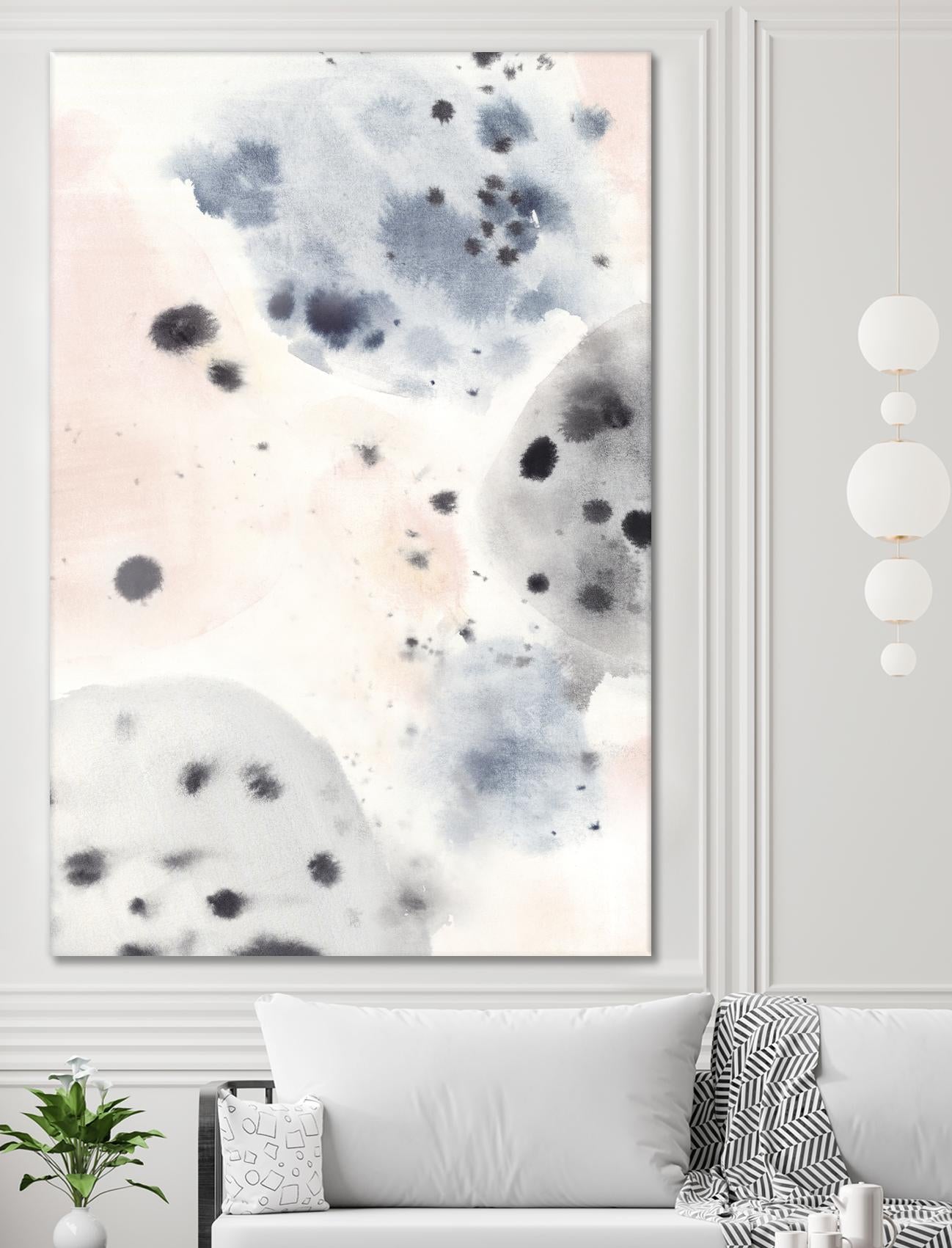 Islands I by Isabelle Z on GIANT ART - black abstract
