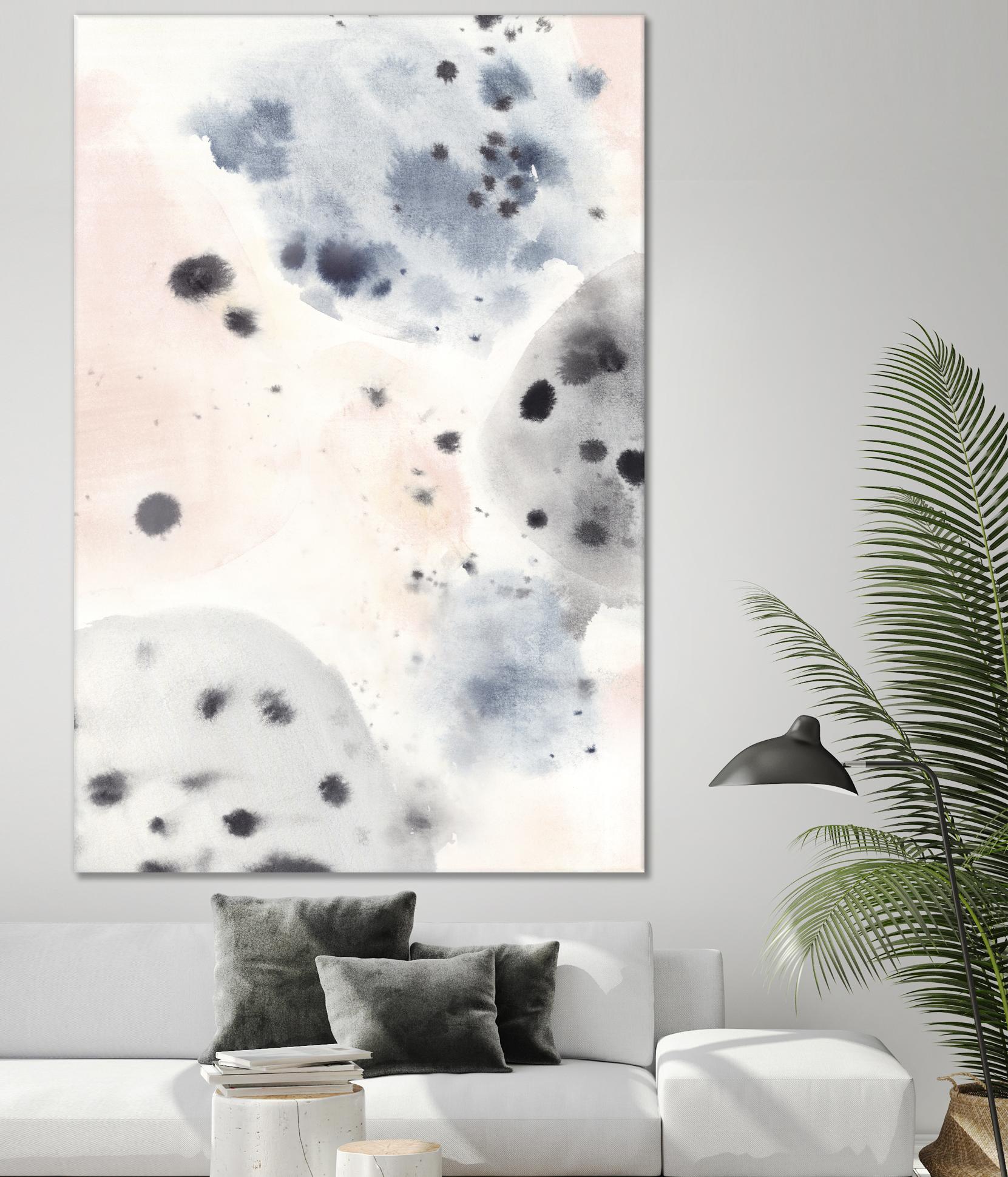Islands I by Isabelle Z on GIANT ART - black abstract