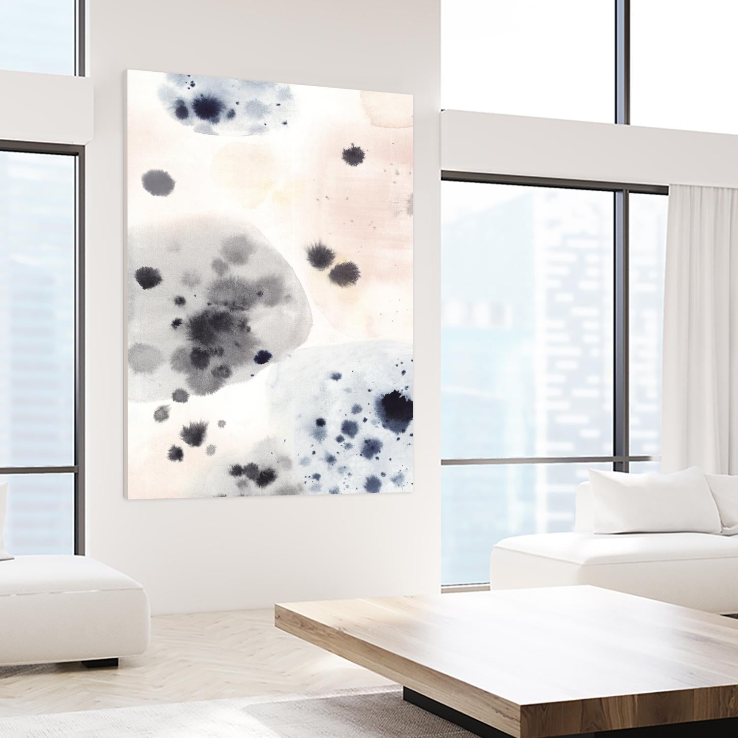 Islands II by Isabelle Z on GIANT ART - black abstract