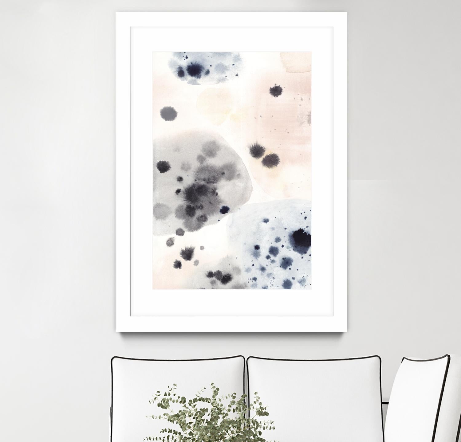 Islands II by Isabelle Z on GIANT ART - black abstract