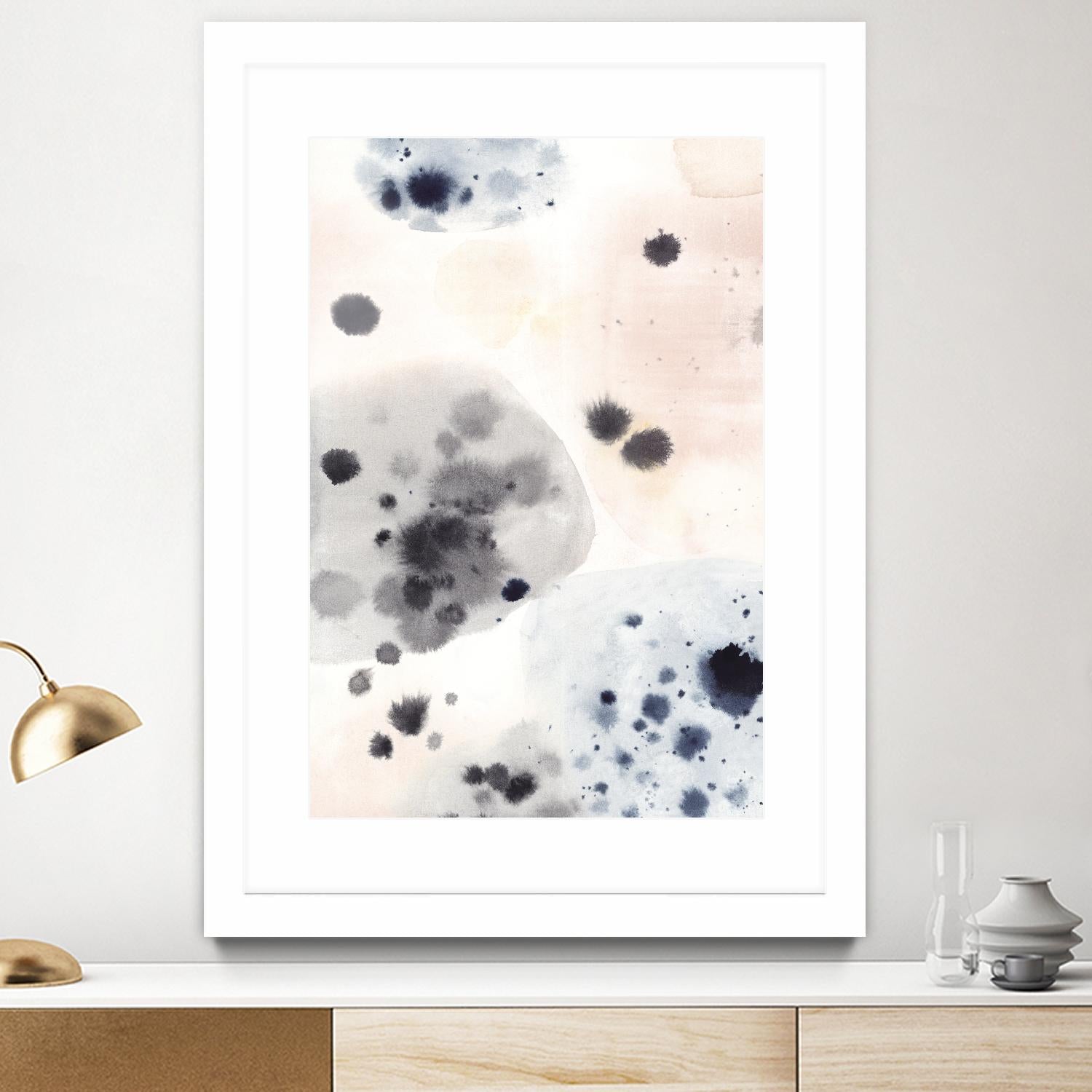 Islands II by Isabelle Z on GIANT ART - black abstract