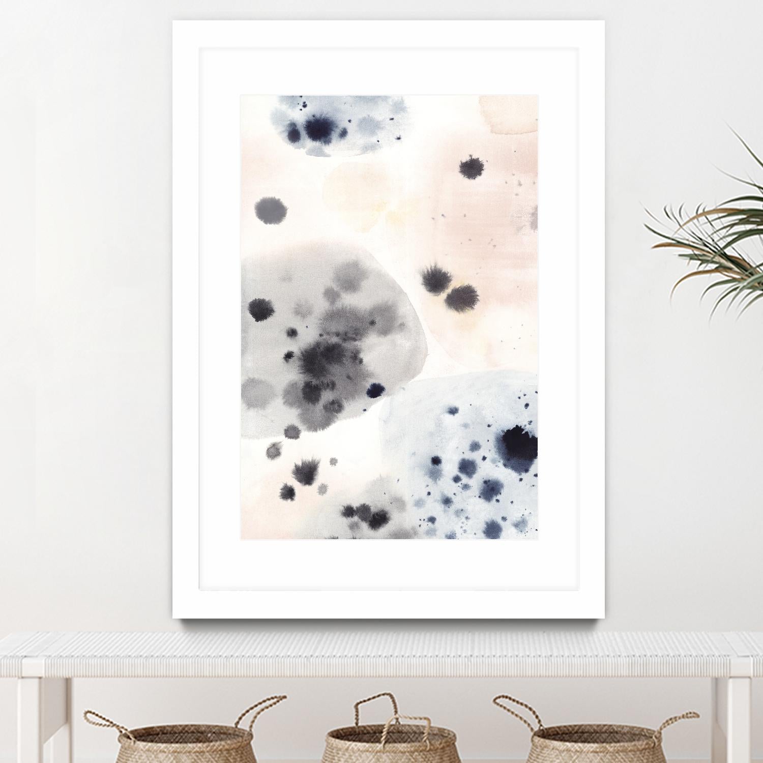 Islands II by Isabelle Z on GIANT ART - black abstract
