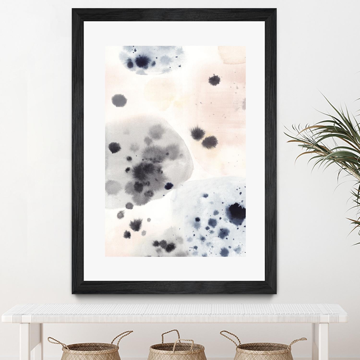 Islands II by Isabelle Z on GIANT ART - black abstract