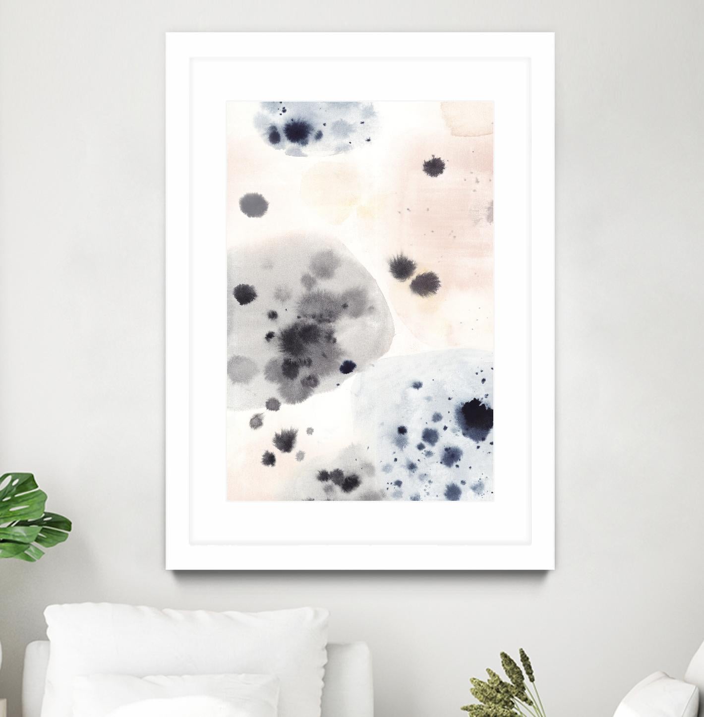 Islands II by Isabelle Z on GIANT ART - black abstract