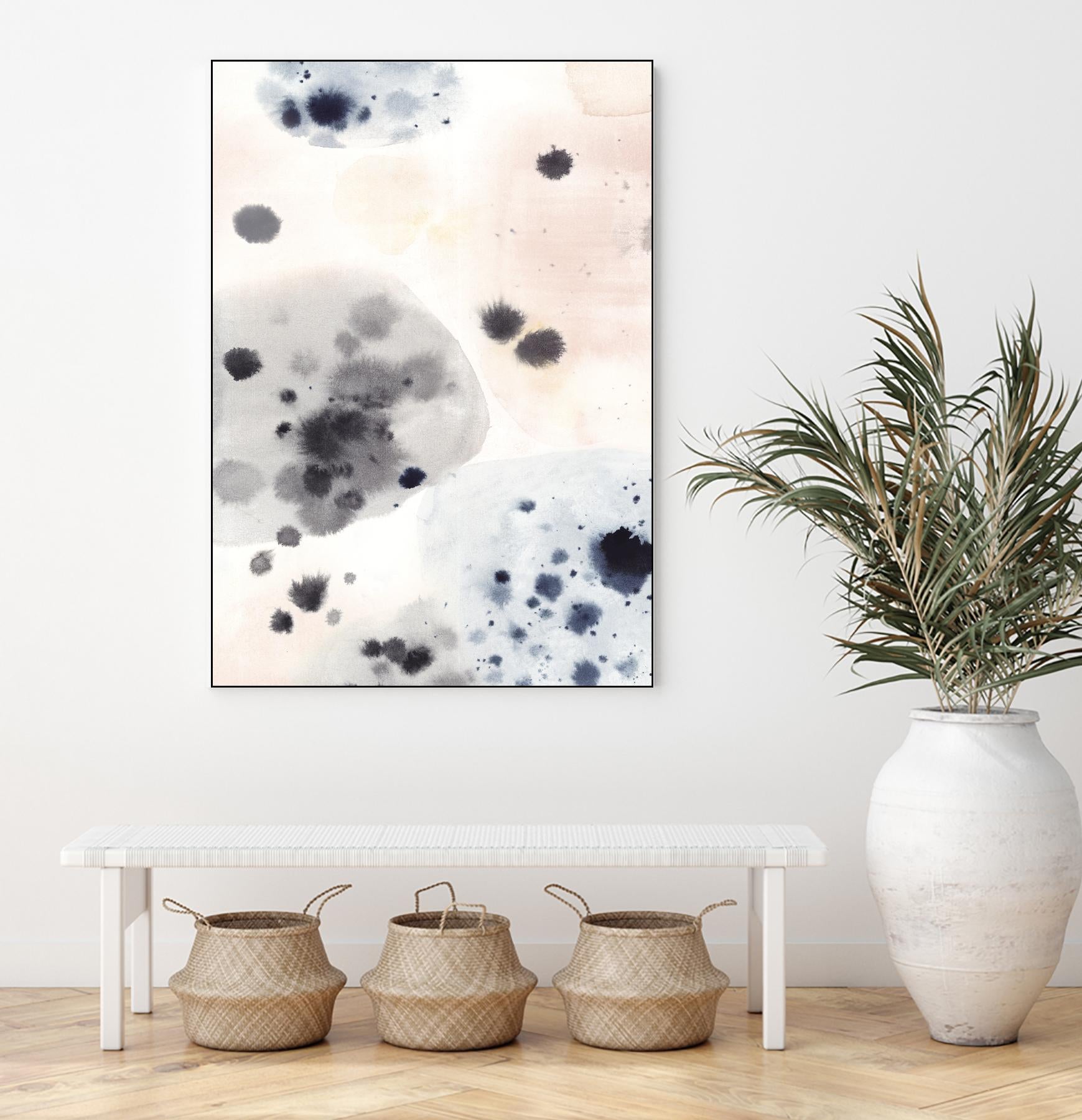 Islands II by Isabelle Z on GIANT ART - black abstract