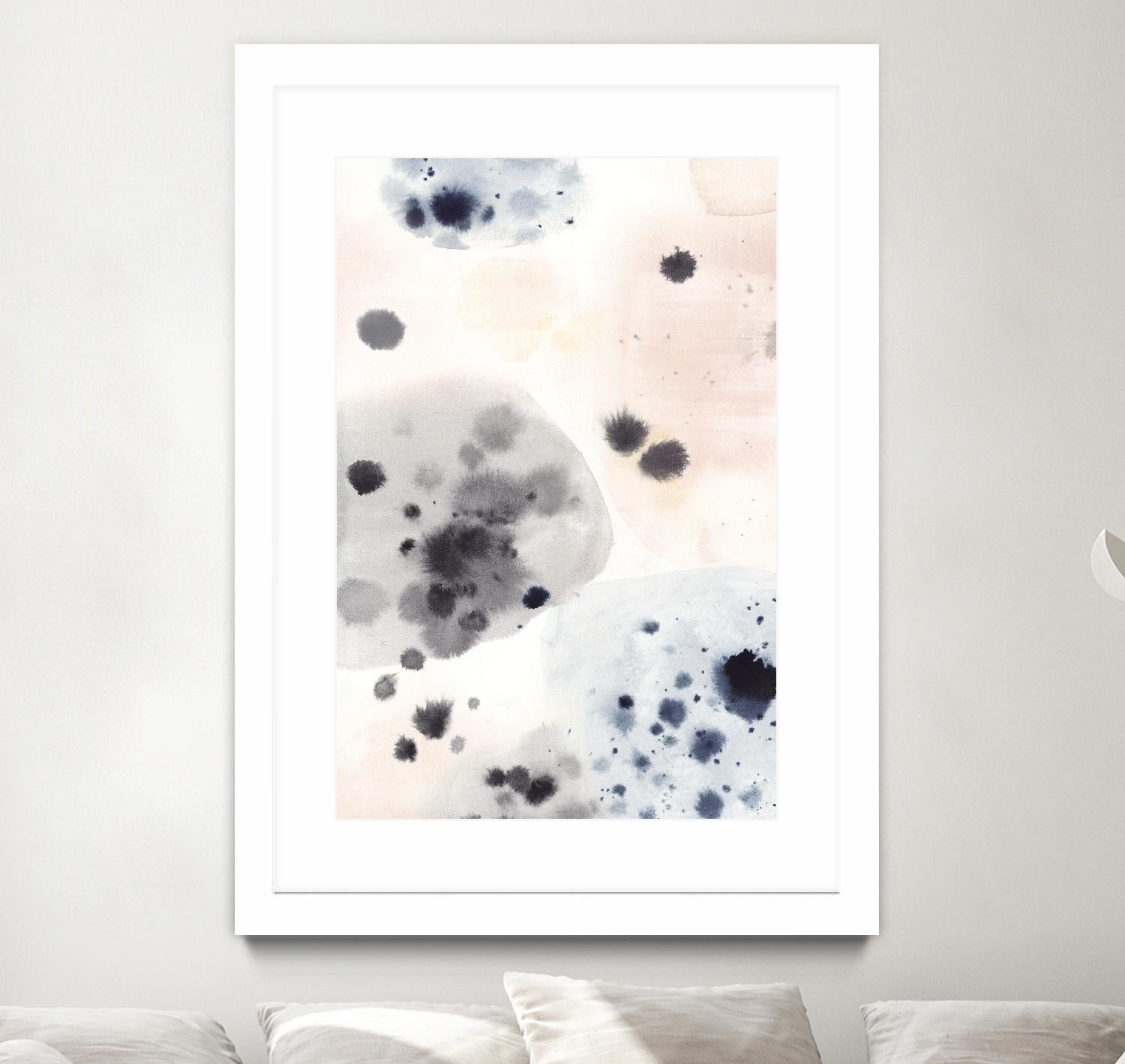 Islands II by Isabelle Z on GIANT ART - black abstract