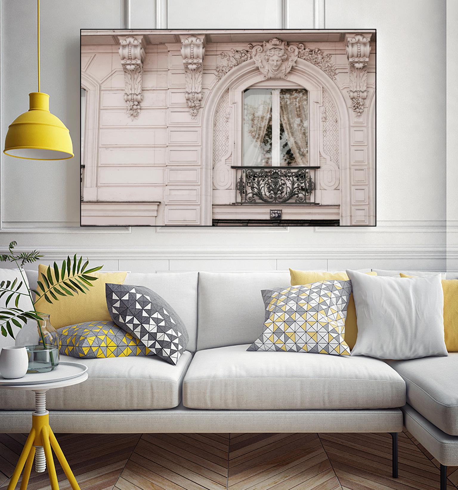 Baroque Window by Georgianna Lane on GIANT ART - grey architectural