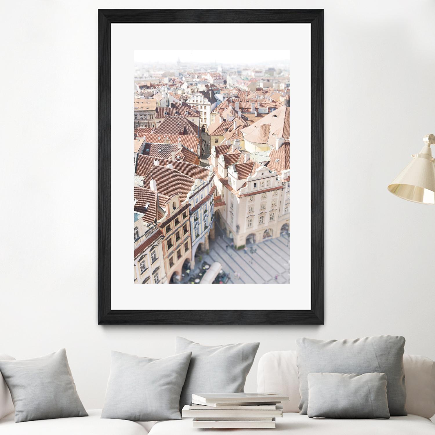 Prague by Georgianna Lane on GIANT ART - beige architecture prague