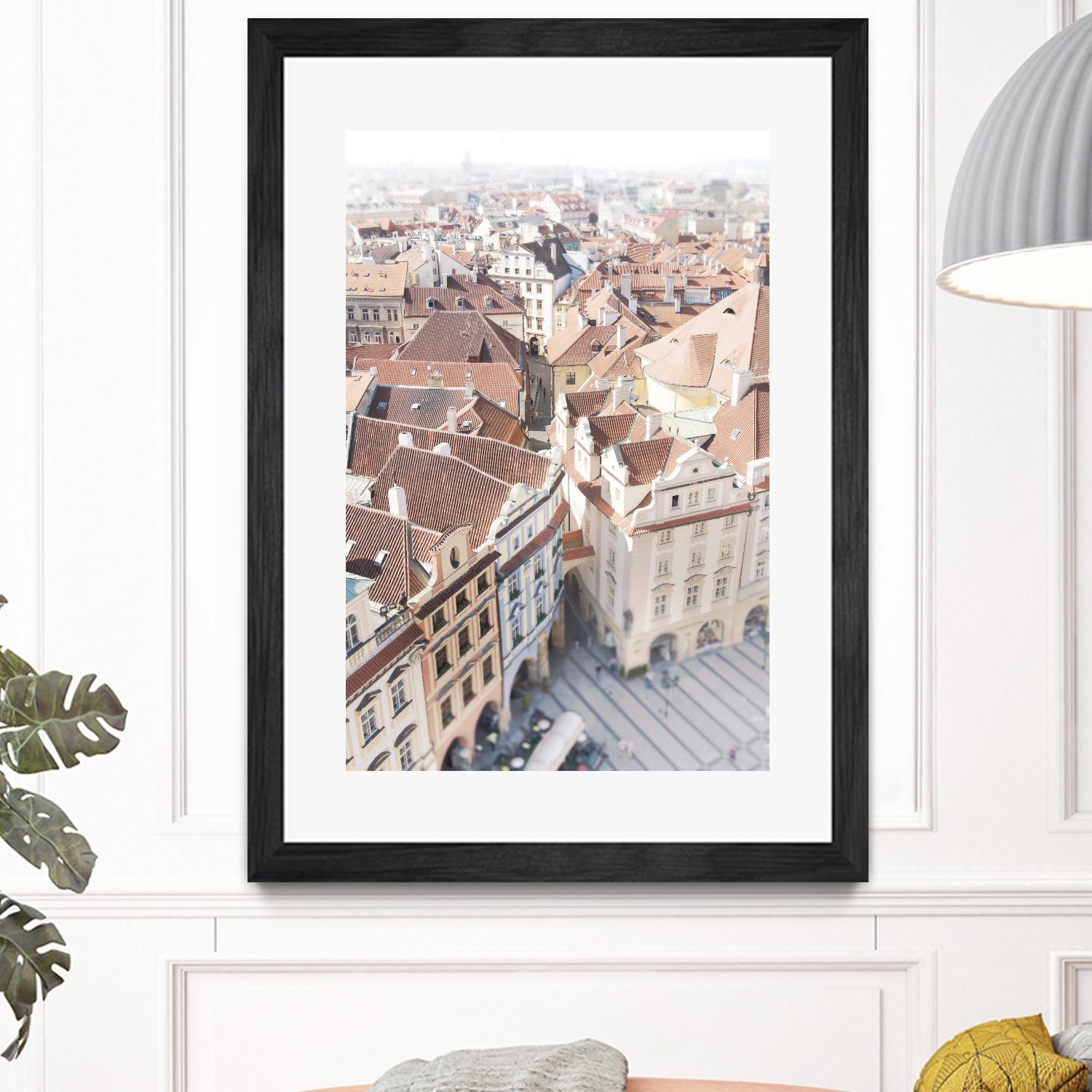 Prague by Georgianna Lane on GIANT ART - beige architecture prague