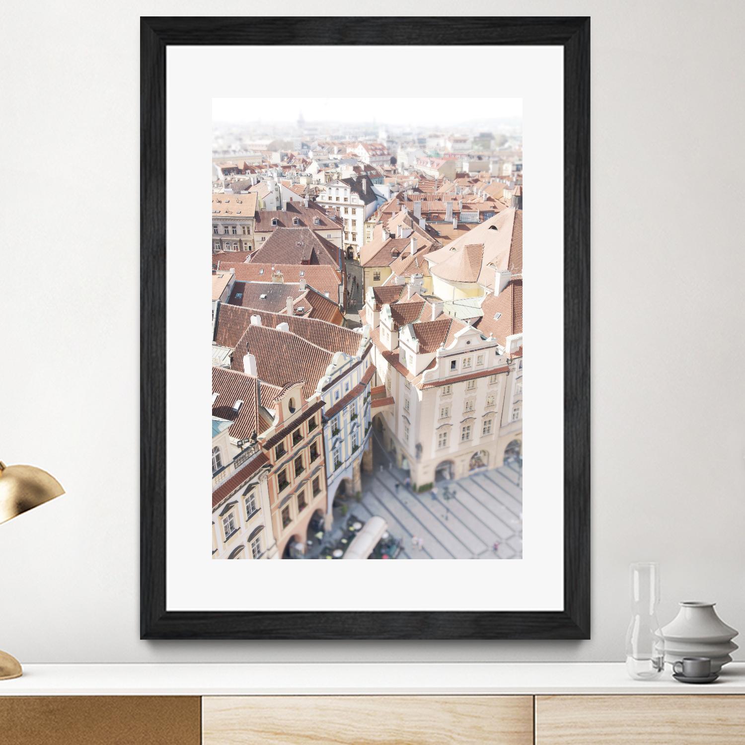 Prague by Georgianna Lane on GIANT ART - beige architecture prague