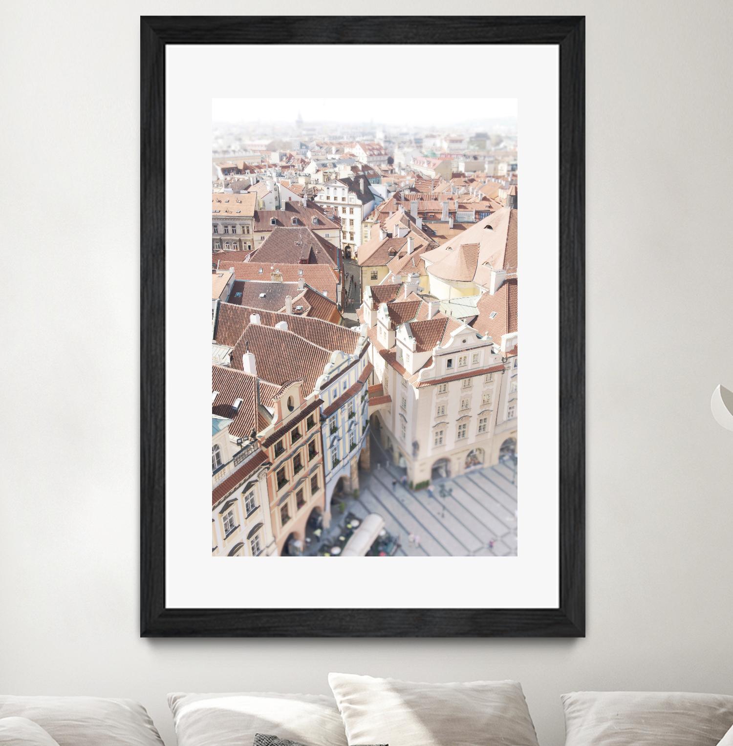 Prague by Georgianna Lane on GIANT ART - beige architecture prague