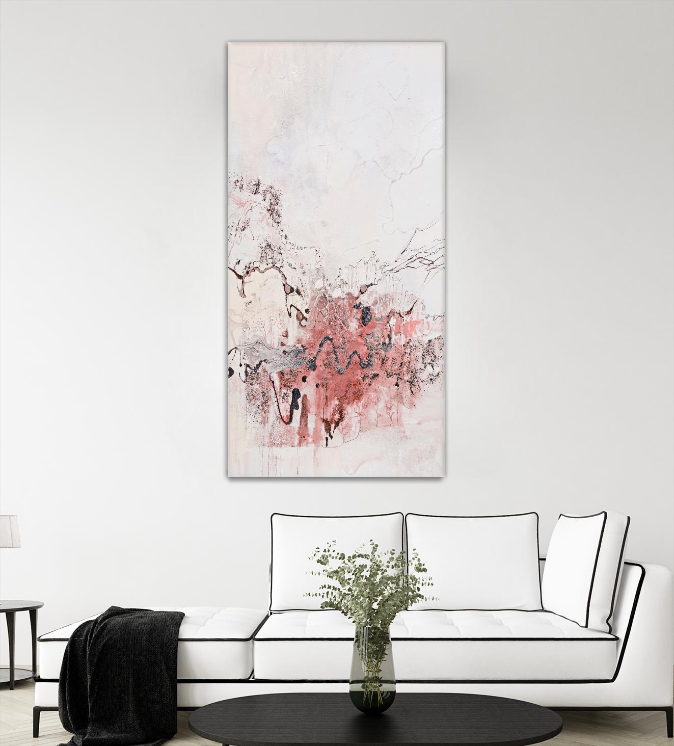 Stained I by Jennifer Gardner on GIANT ART - brown abstract