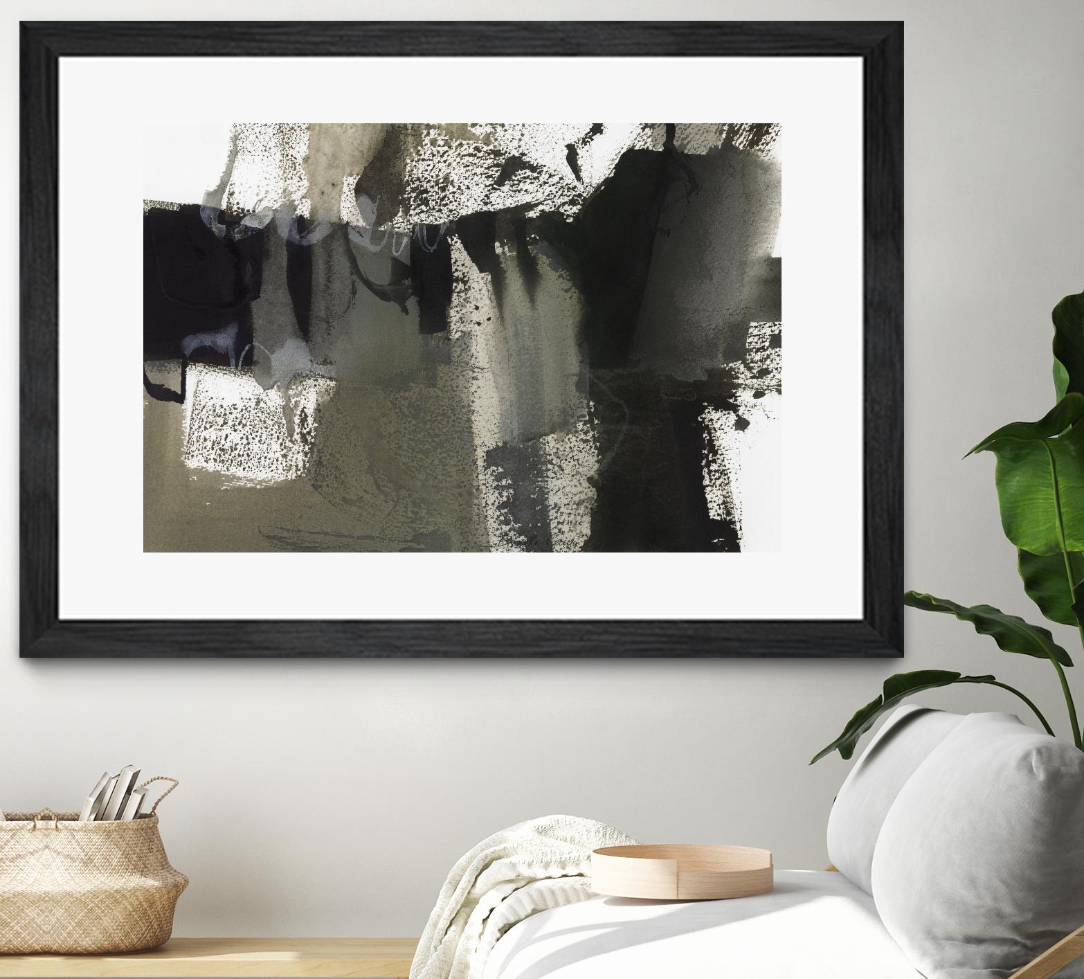 Midnight Abstract VI by Bianka Guna on GIANT ART - black abstract