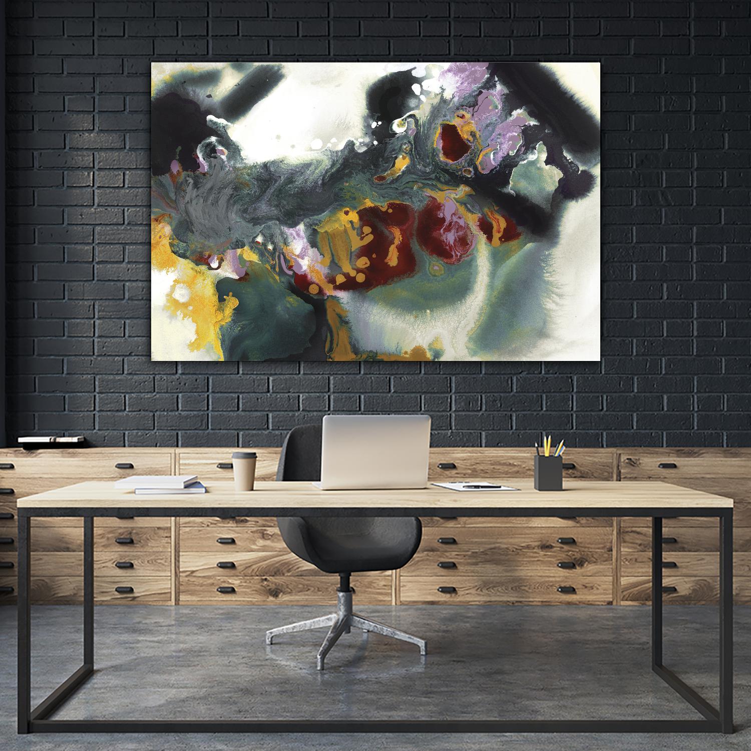 Construct of Reality by Bianka Guna on GIANT ART - white abstract