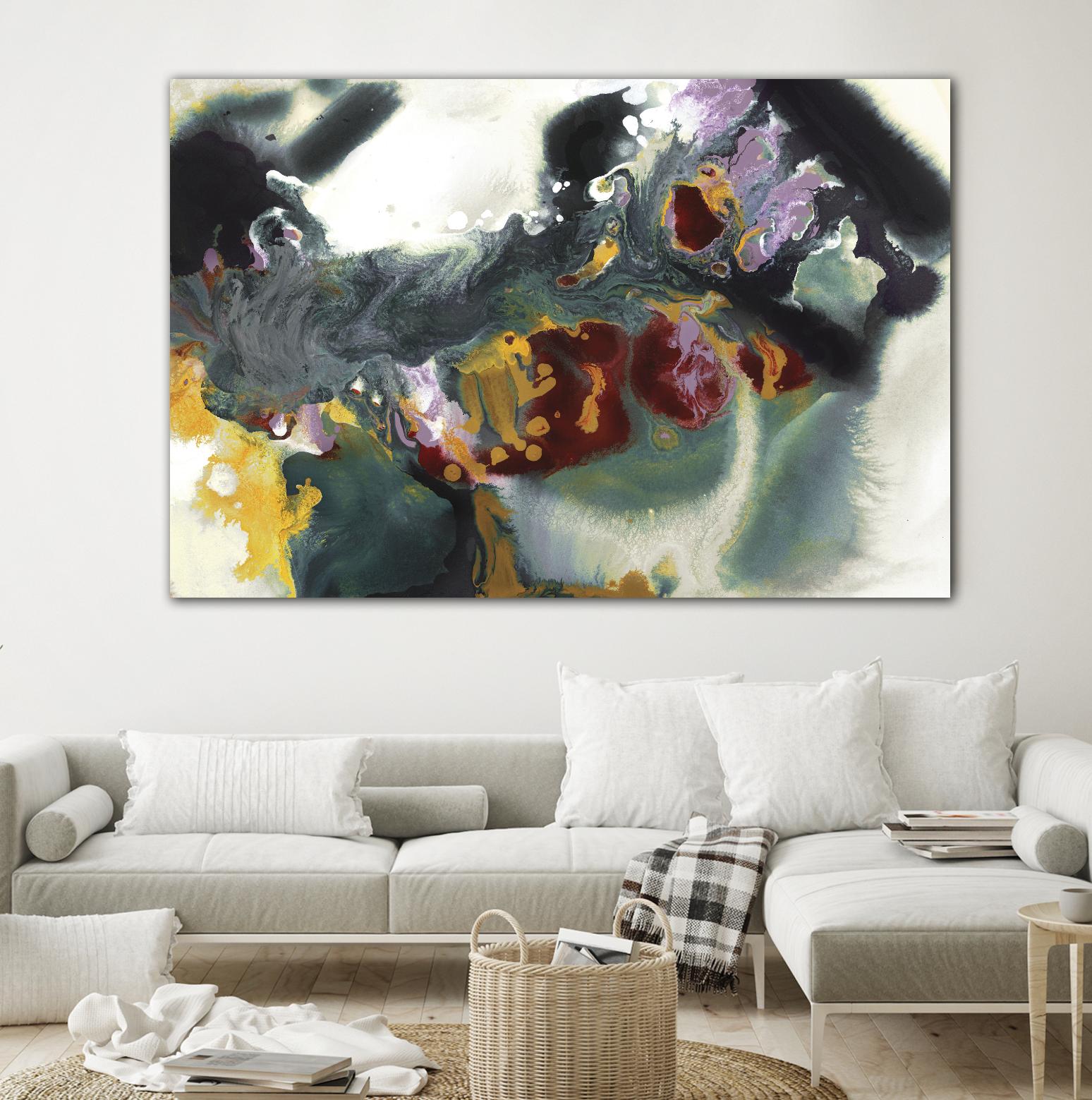 Construct of Reality by Bianka Guna on GIANT ART - white abstract