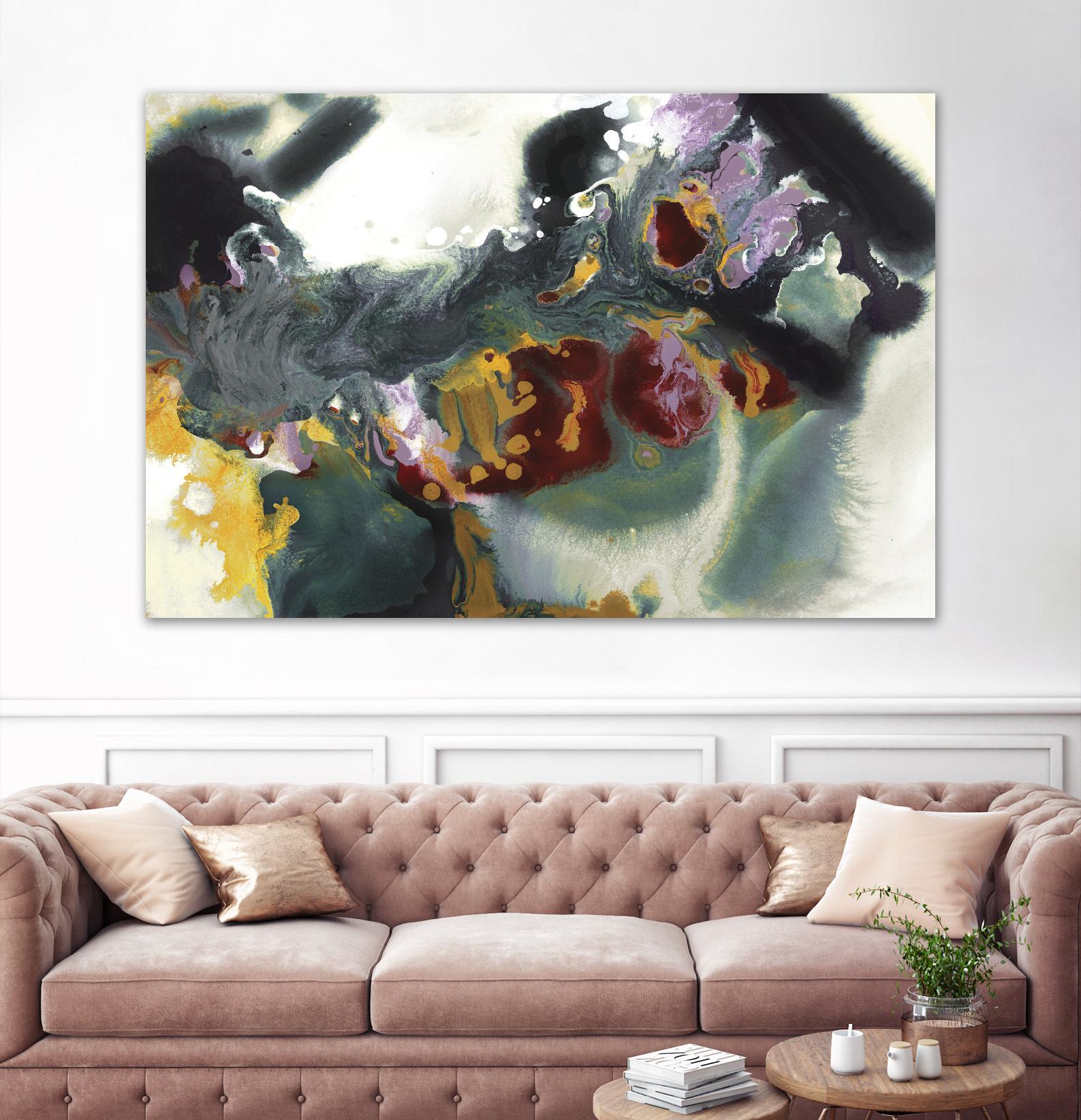 Construct of Reality by Bianka Guna on GIANT ART - white abstract