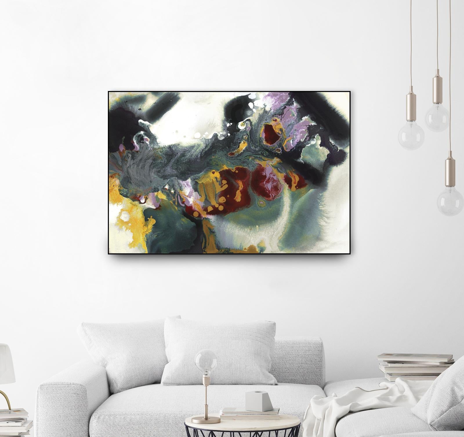 Construct of Reality by Bianka Guna on GIANT ART - white abstract