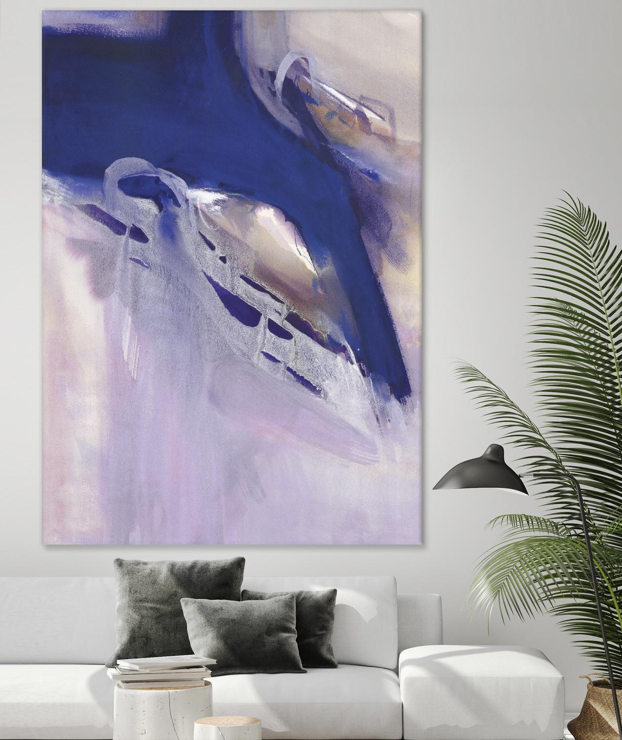 Skylight Star by Bianka Guna on GIANT ART - blue abstract