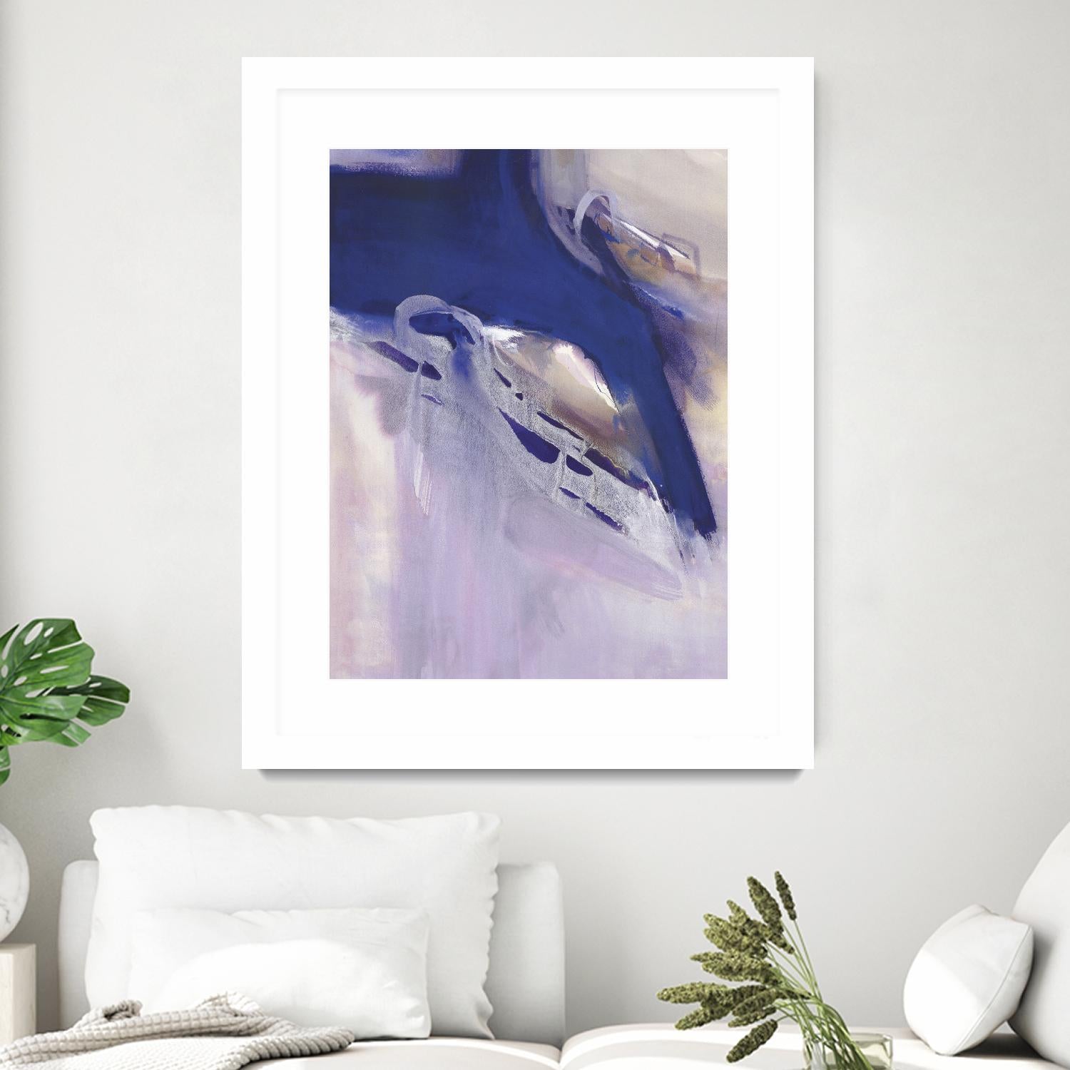 Skylight Star by Bianka Guna on GIANT ART - blue abstract