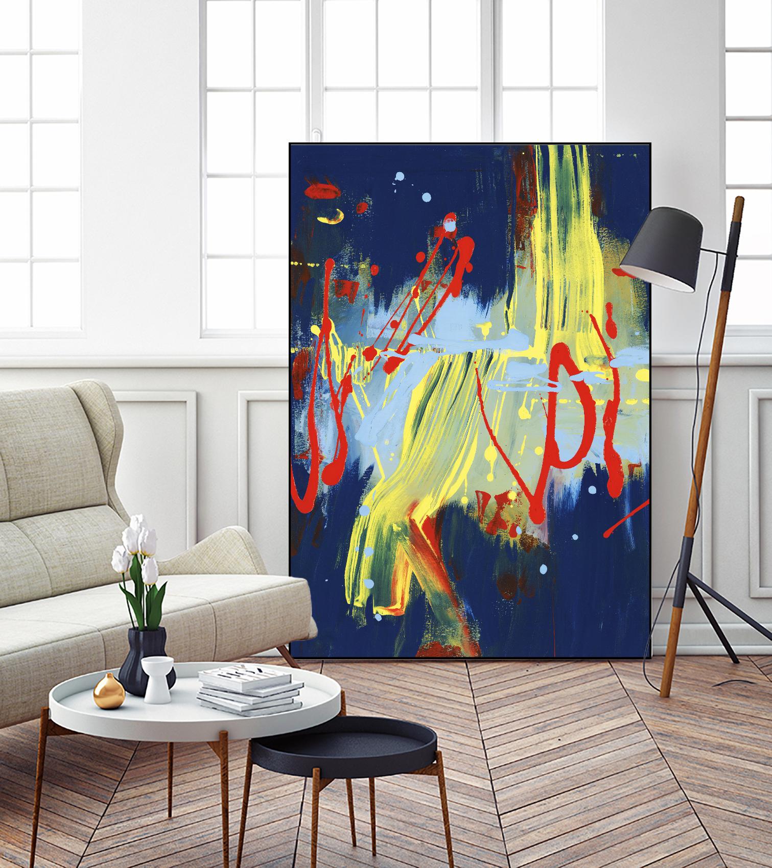Respite I by Bianka Guna on GIANT ART - red abstract