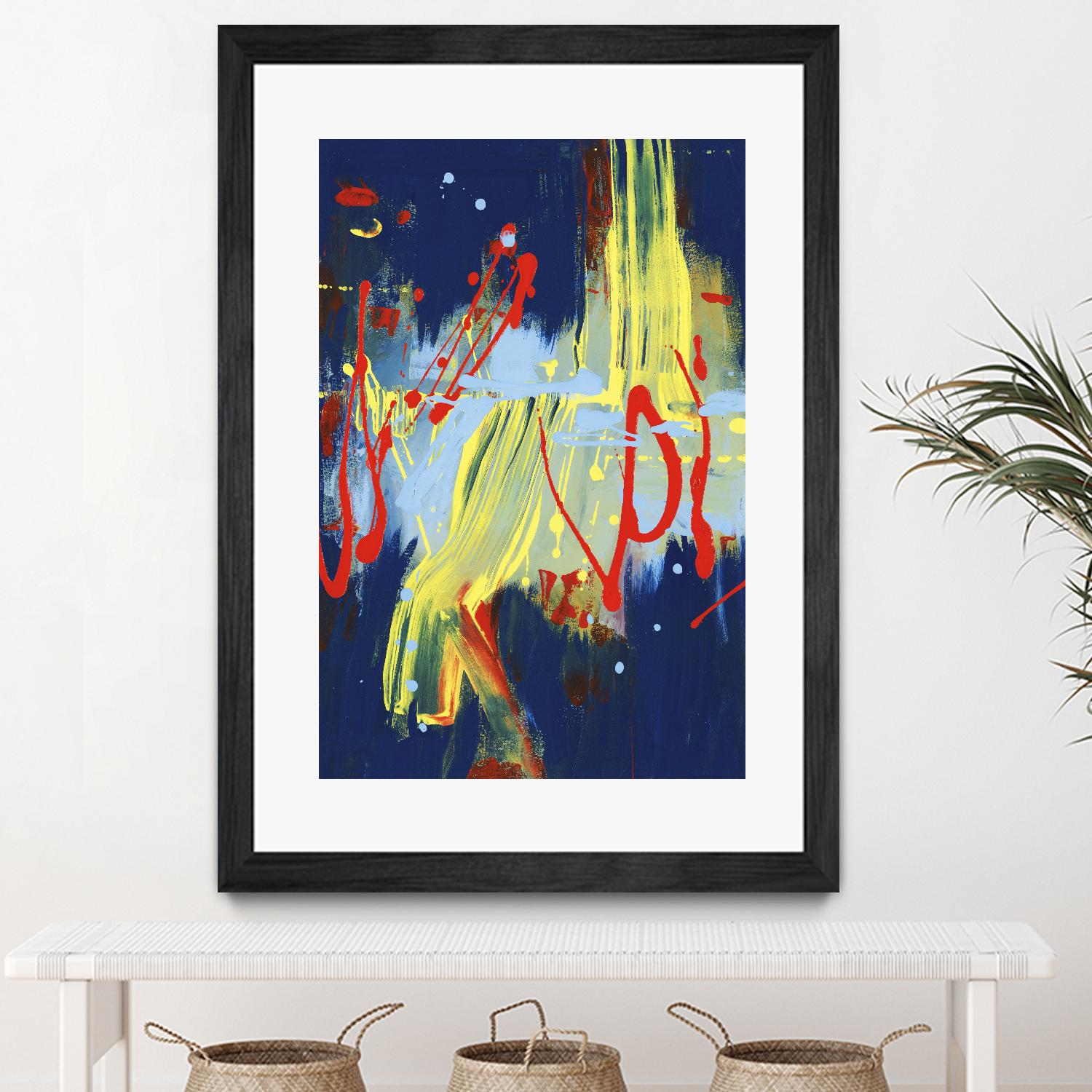 Respite I by Bianka Guna on GIANT ART - red abstract