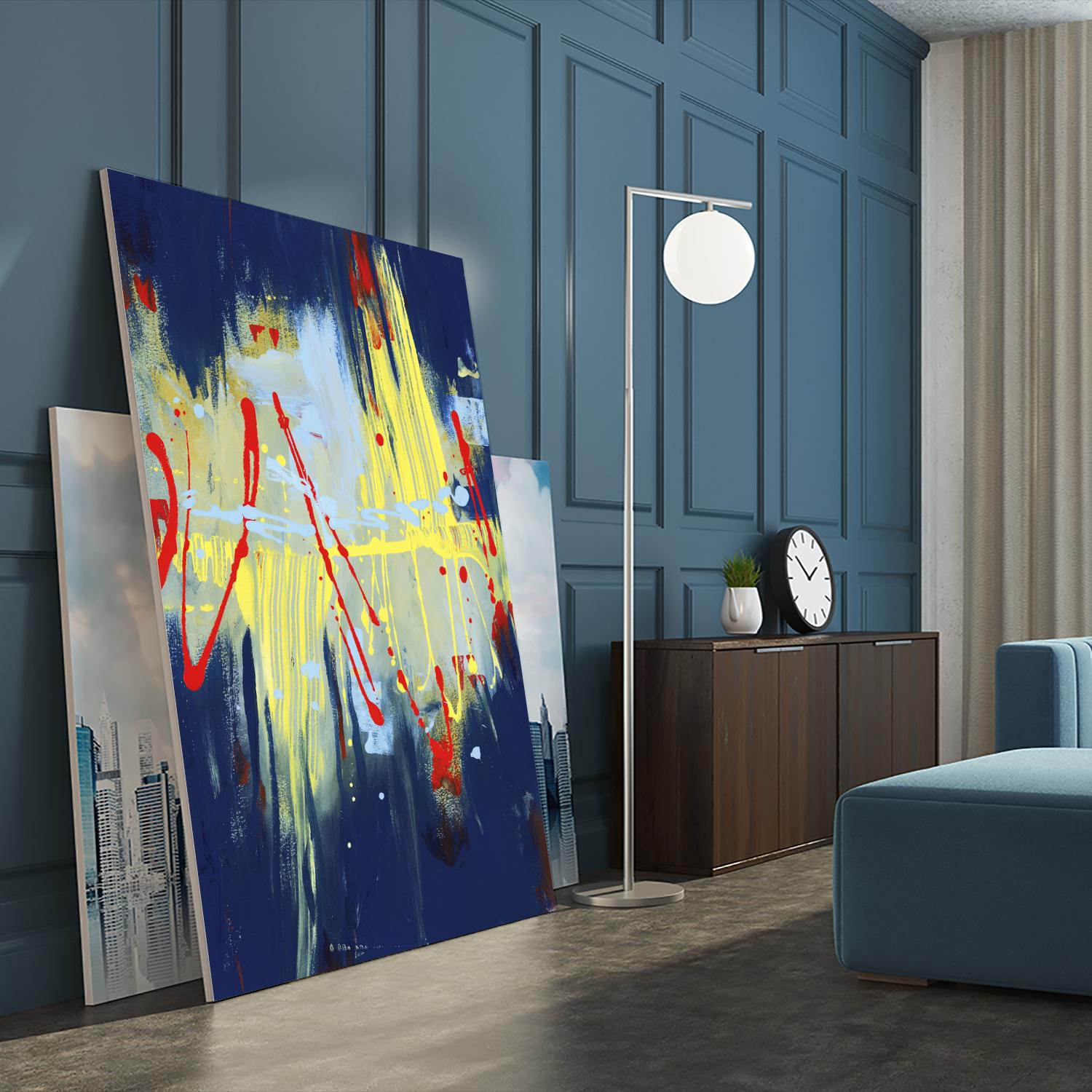 Respite II by Bianka Guna on GIANT ART - red abstract